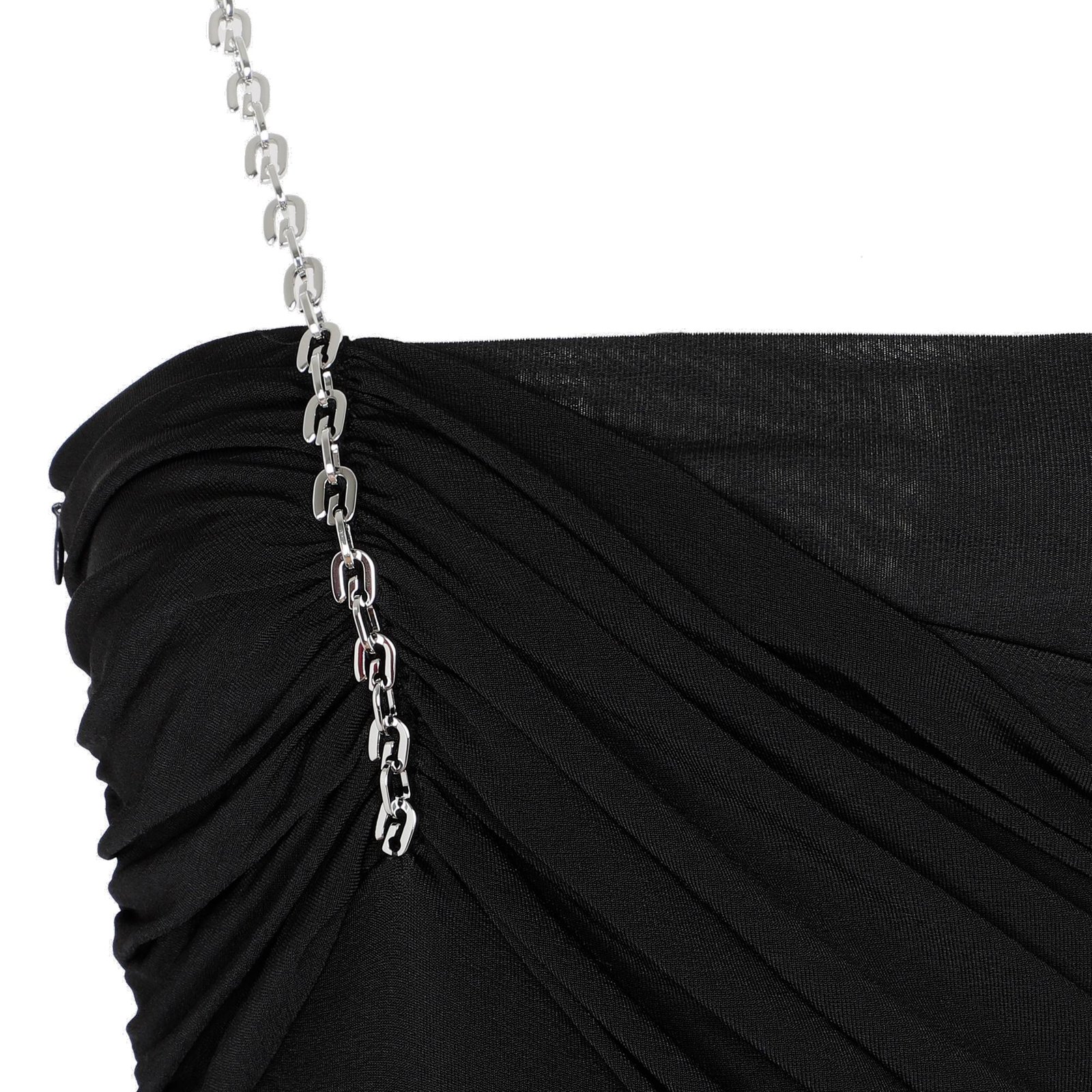 Givenchy G Chain One-Shoulder Dress
