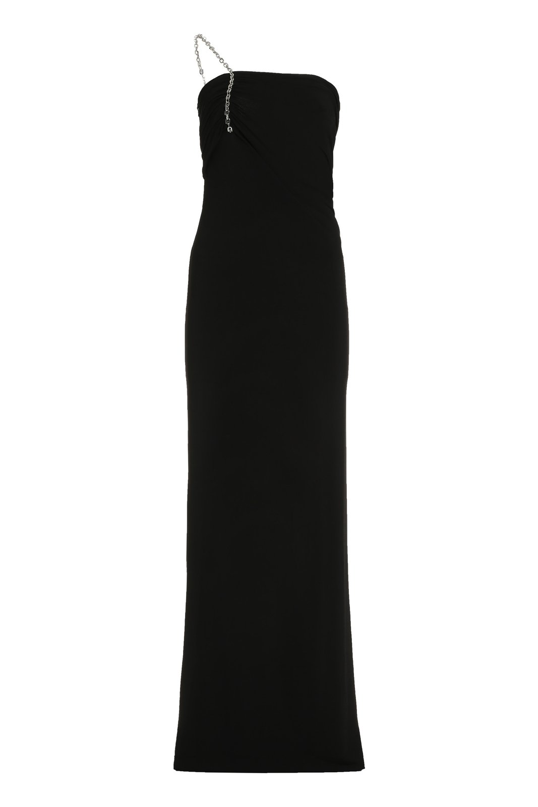 Givenchy G Chain One-Shoulder Dress