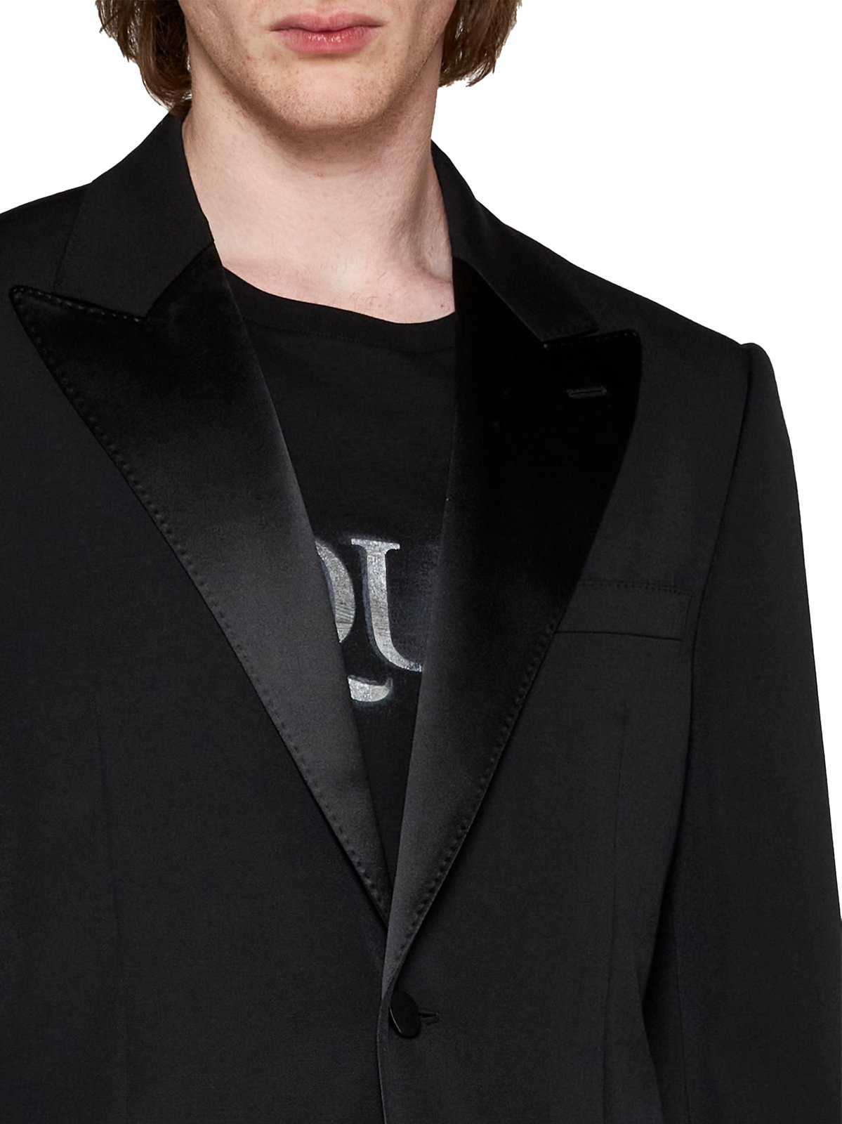 Alexander McQueen Single-Breasted Tailored Blazer