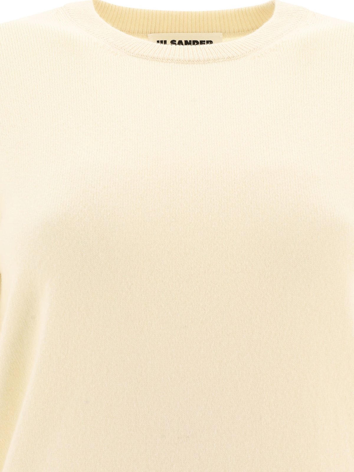 Jil Sander Rib Knitted Crewneck Sweater