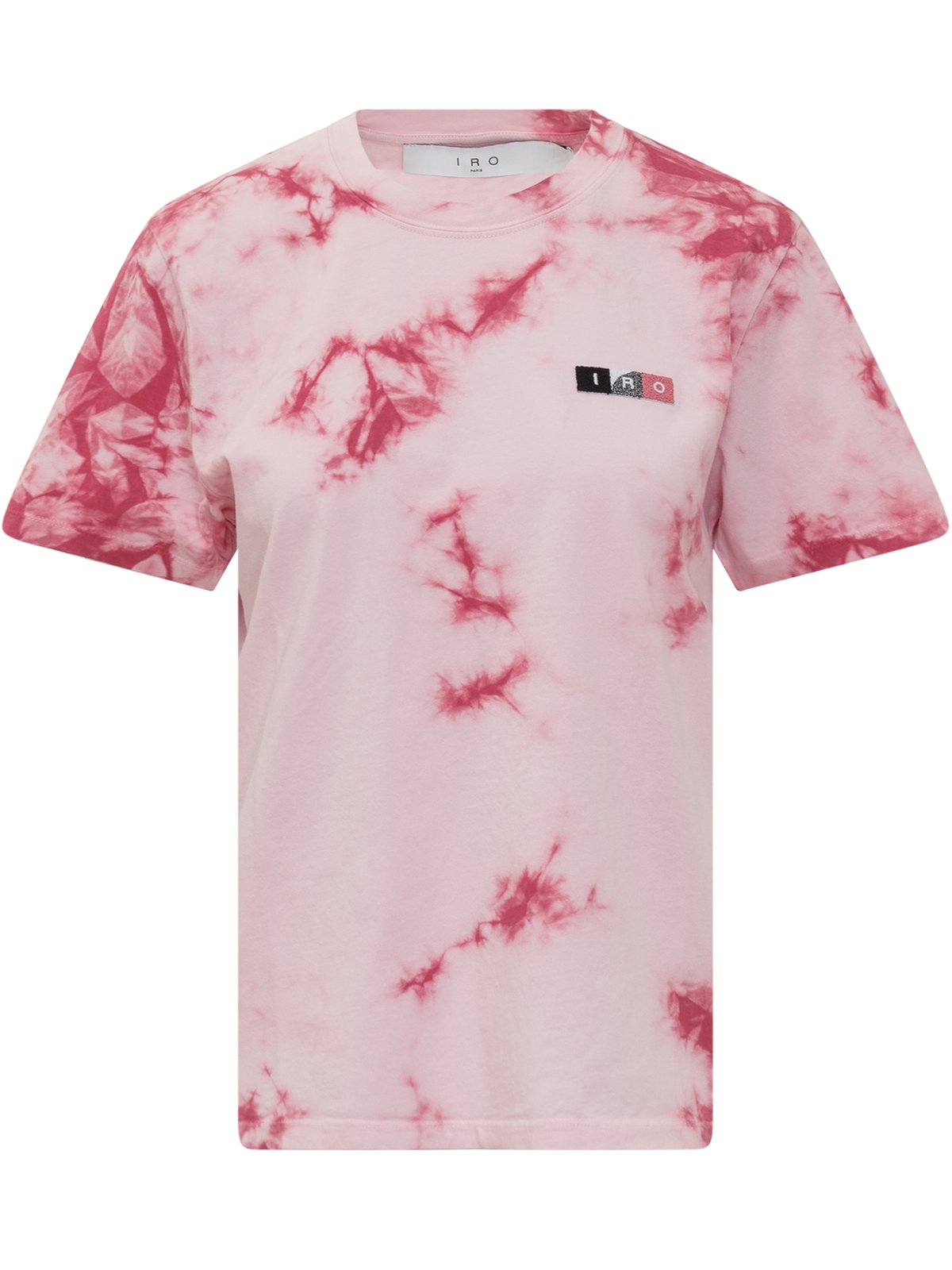 Iro Pirus Logo Patch Tie-Dye T-Shirt