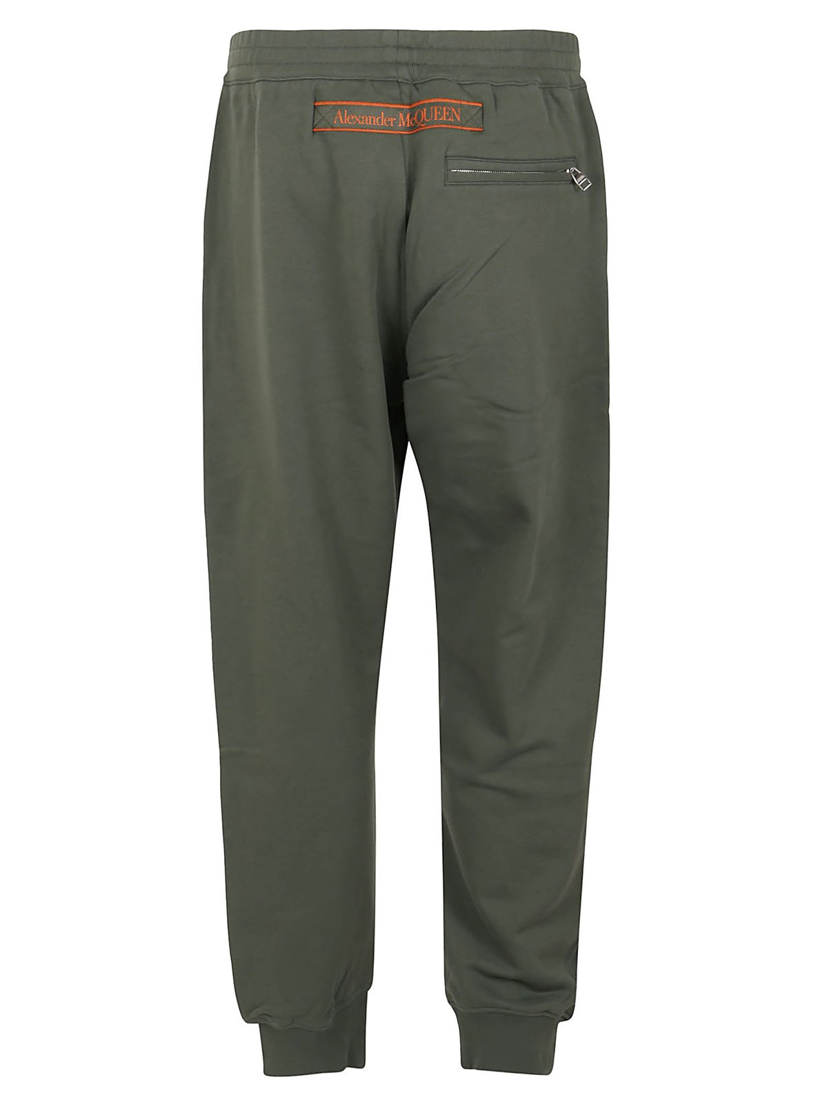 Alexander McQueen Logo Printed Elastic Waist Jogging Pants