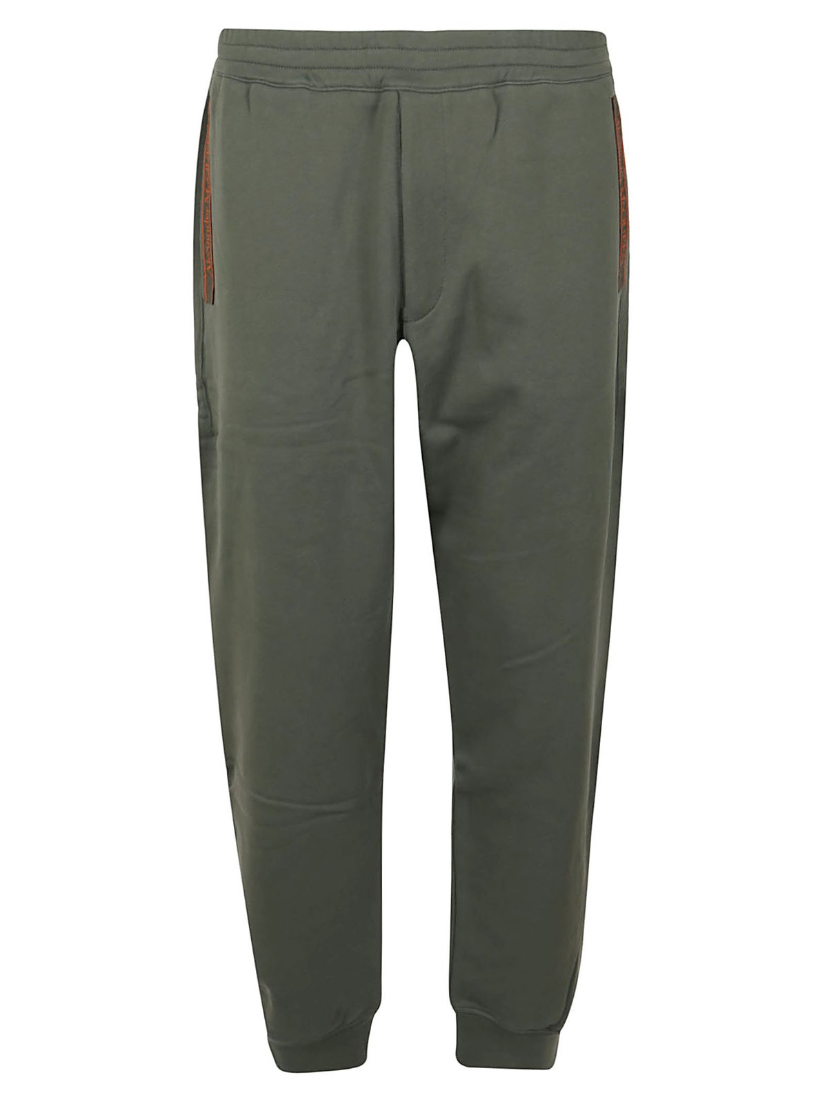 Alexander McQueen Logo Printed Elastic Waist Jogging Pants