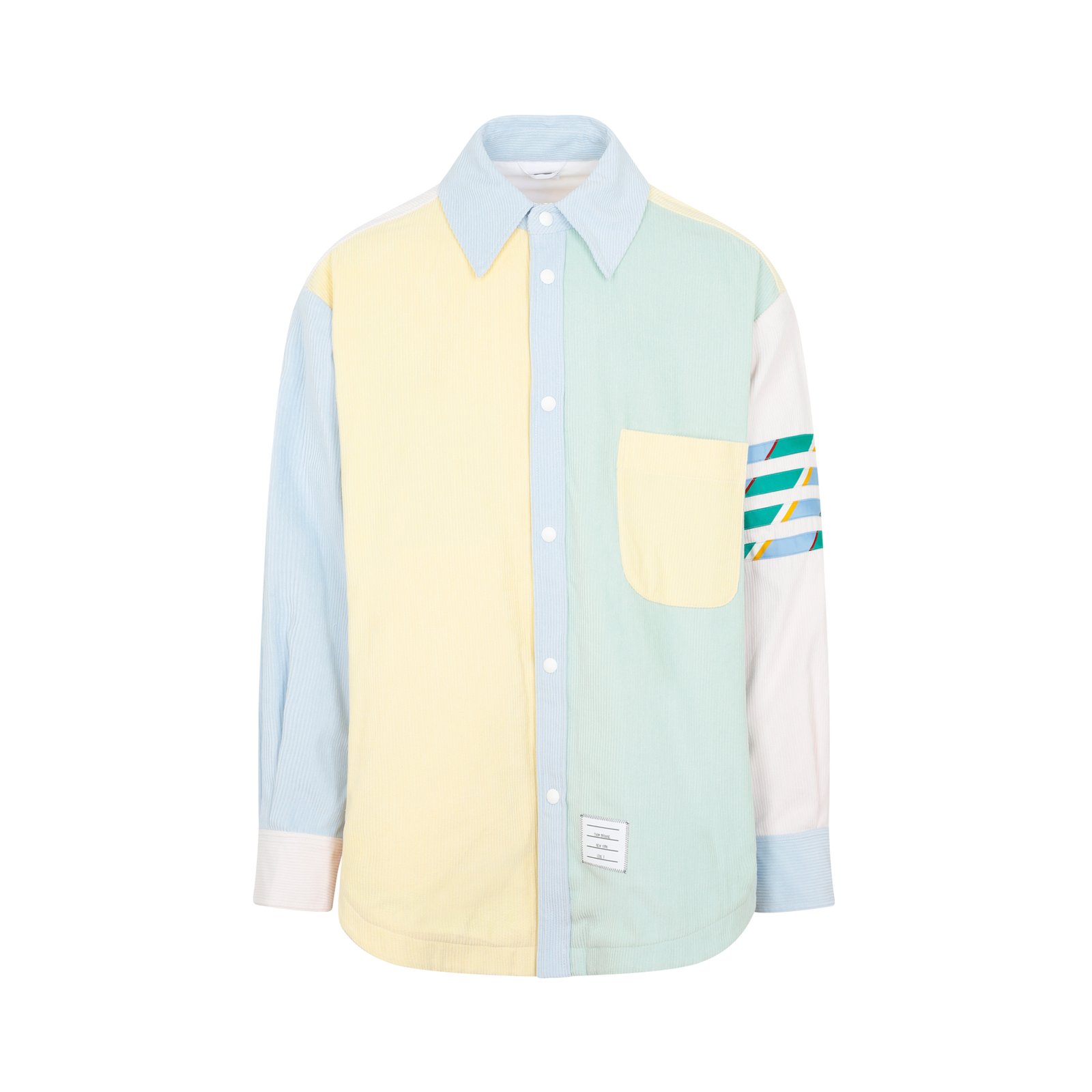 Thom Browne Colour-Block Overshirt