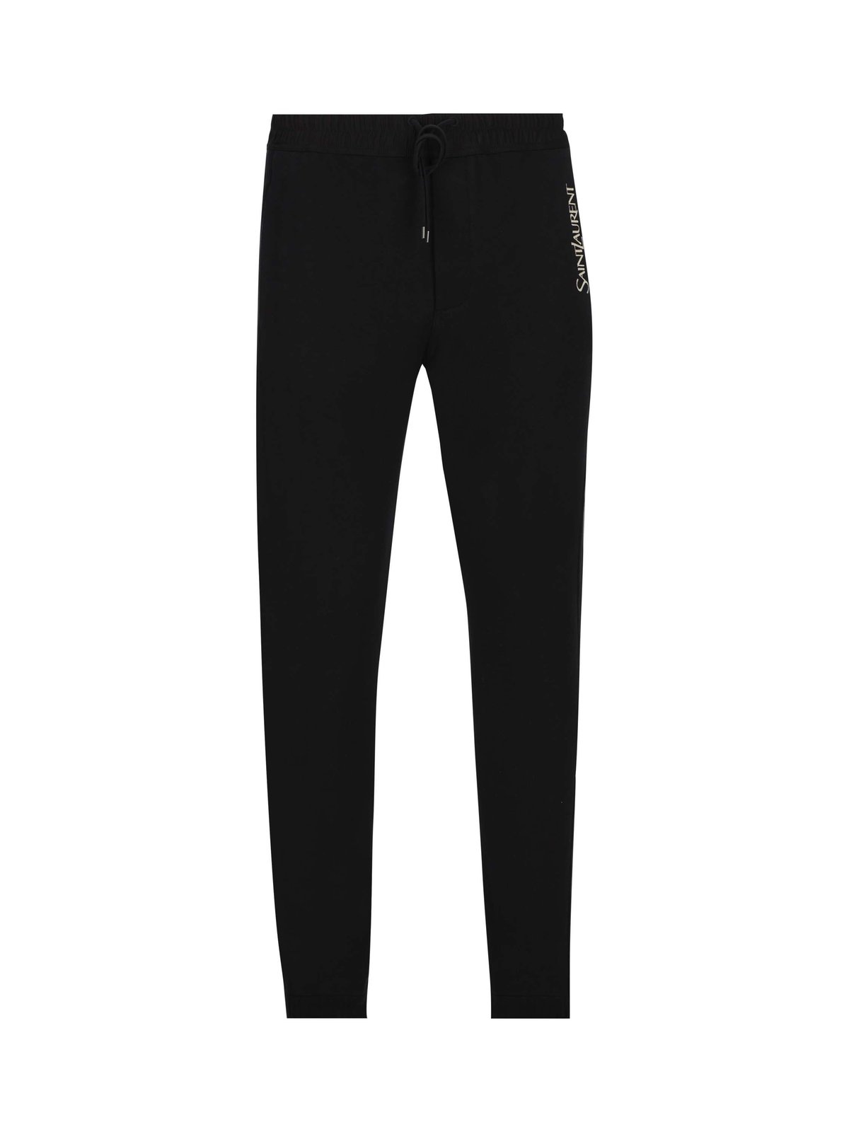 Saint Laurent Logo Embroidered Drawstring Sweatpants
