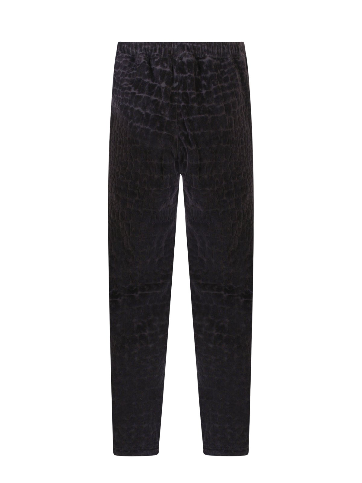 Palm Angels Logo-Embroidered Velour Track Pants 1 Palm Angels Logo-Embroidered Velour Track Pants