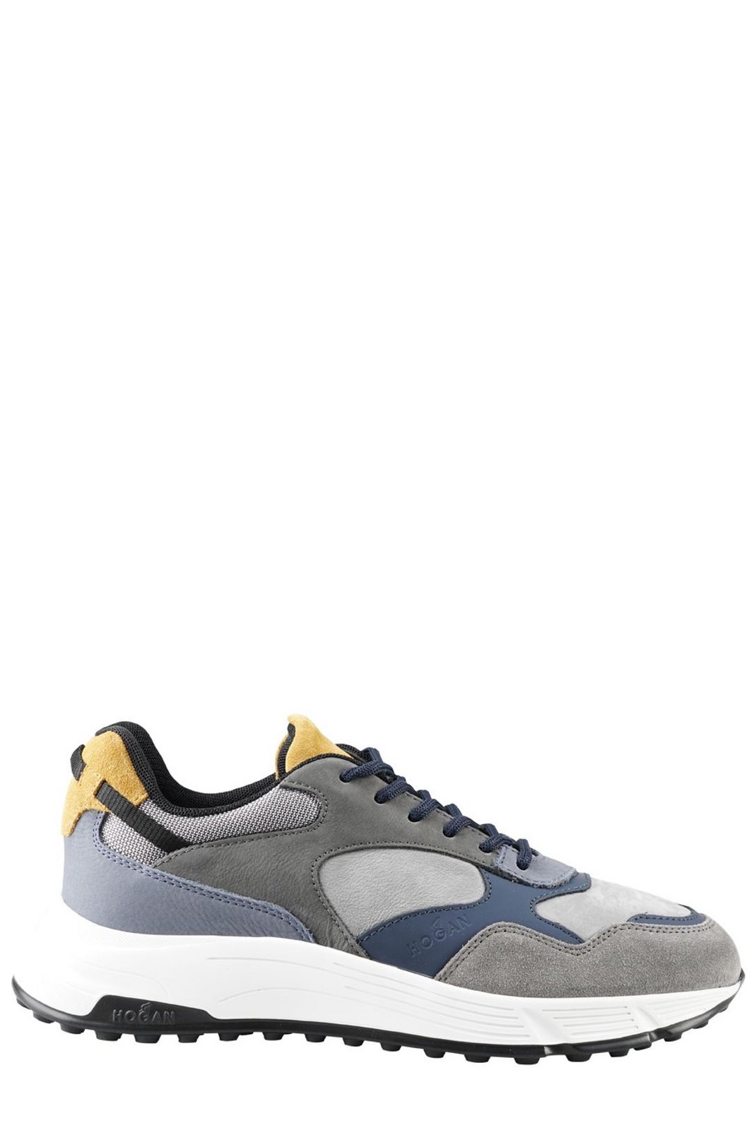 Hogan Panelled Lace-Up Sneakers