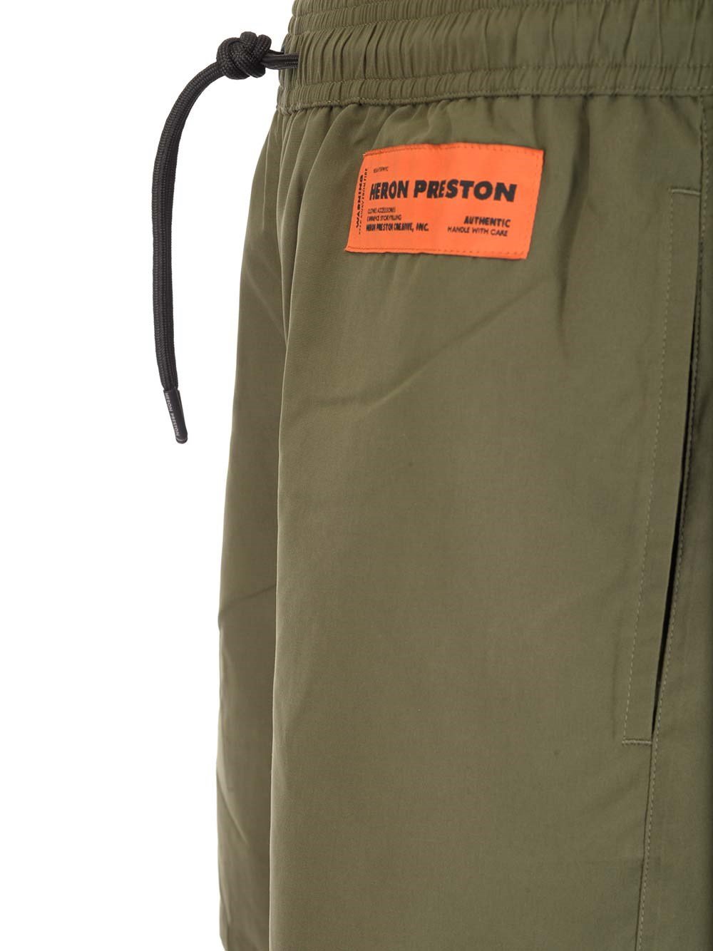 Heron Preston Logo Patch Swim Shorts