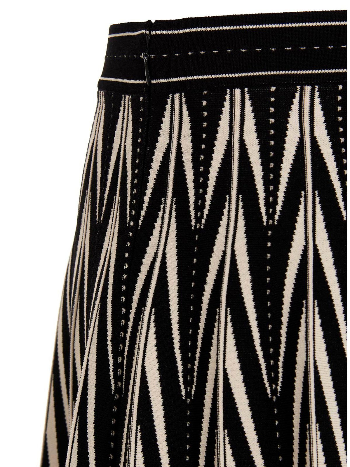 Alexander McQueen Elasticated Waistband Pleated Mini Skirt