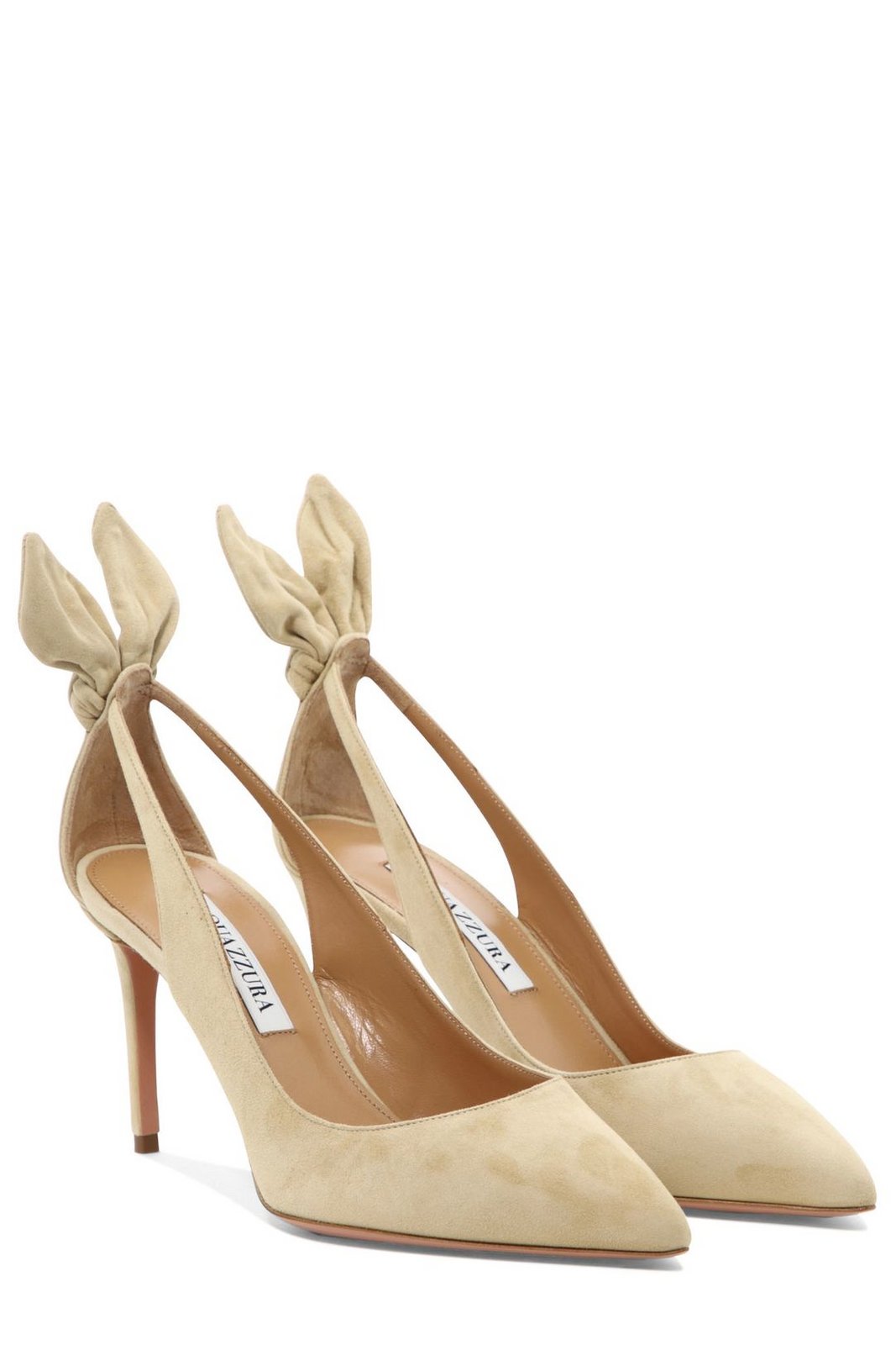 Aquazzura Deneuve Bow Tie Pumps