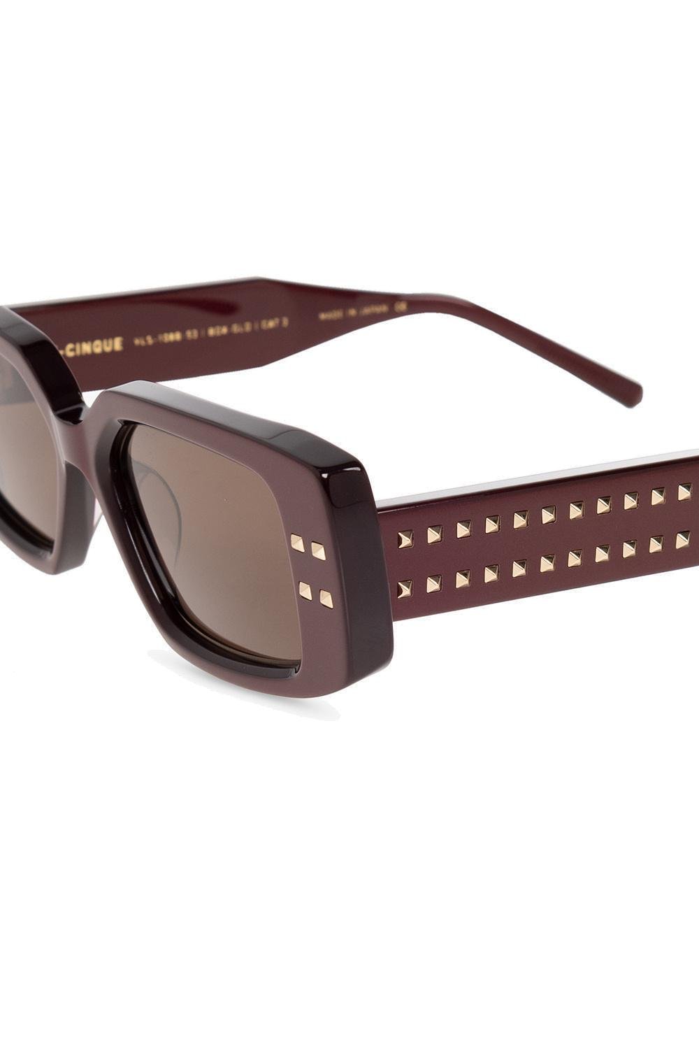 Valentino Eyewear Rectangular Frame Sunglasses