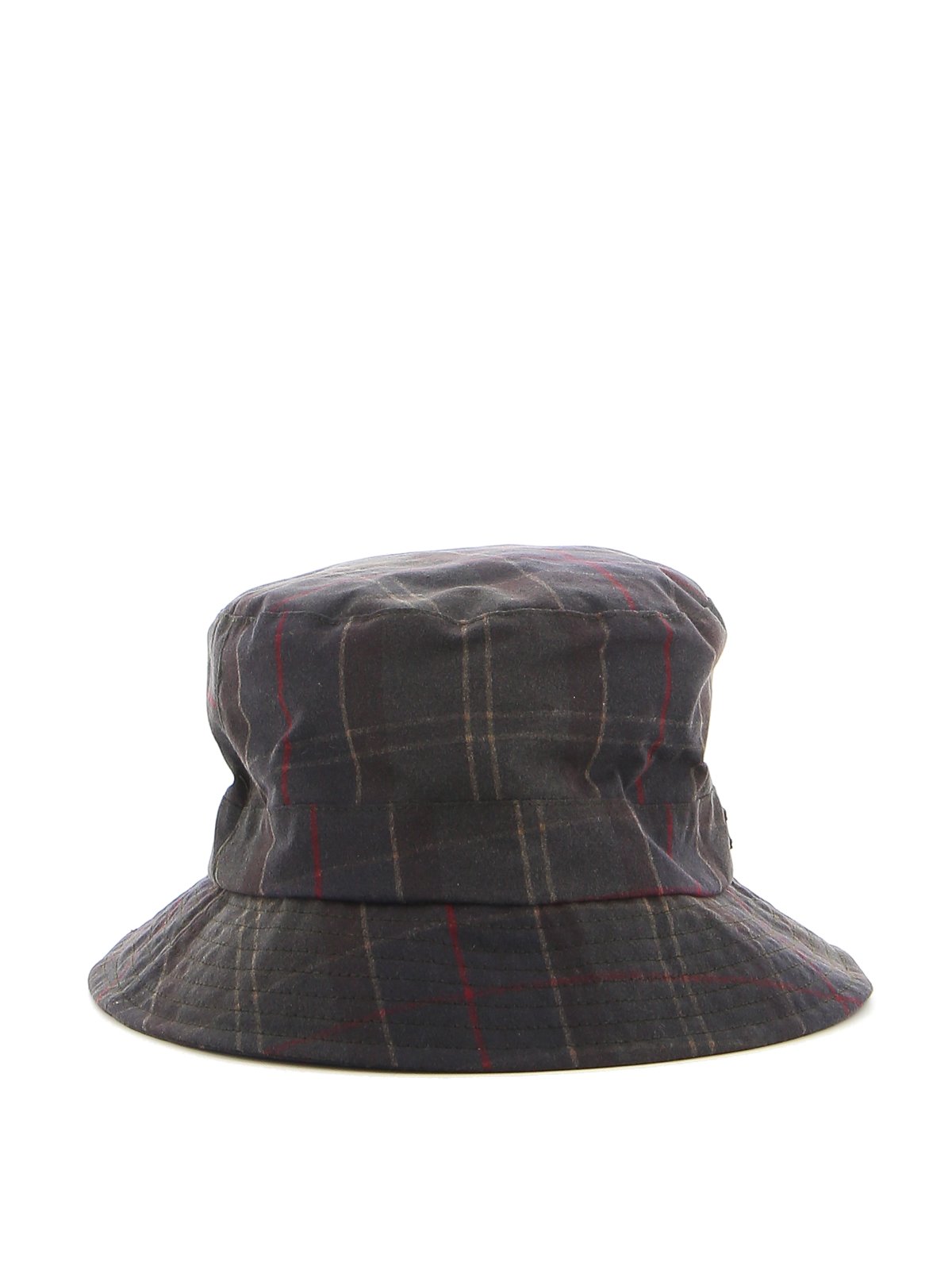 Barbour Tartan Printed Bucket Hat 1 Barbour Tartan Printed Bucket Hat
