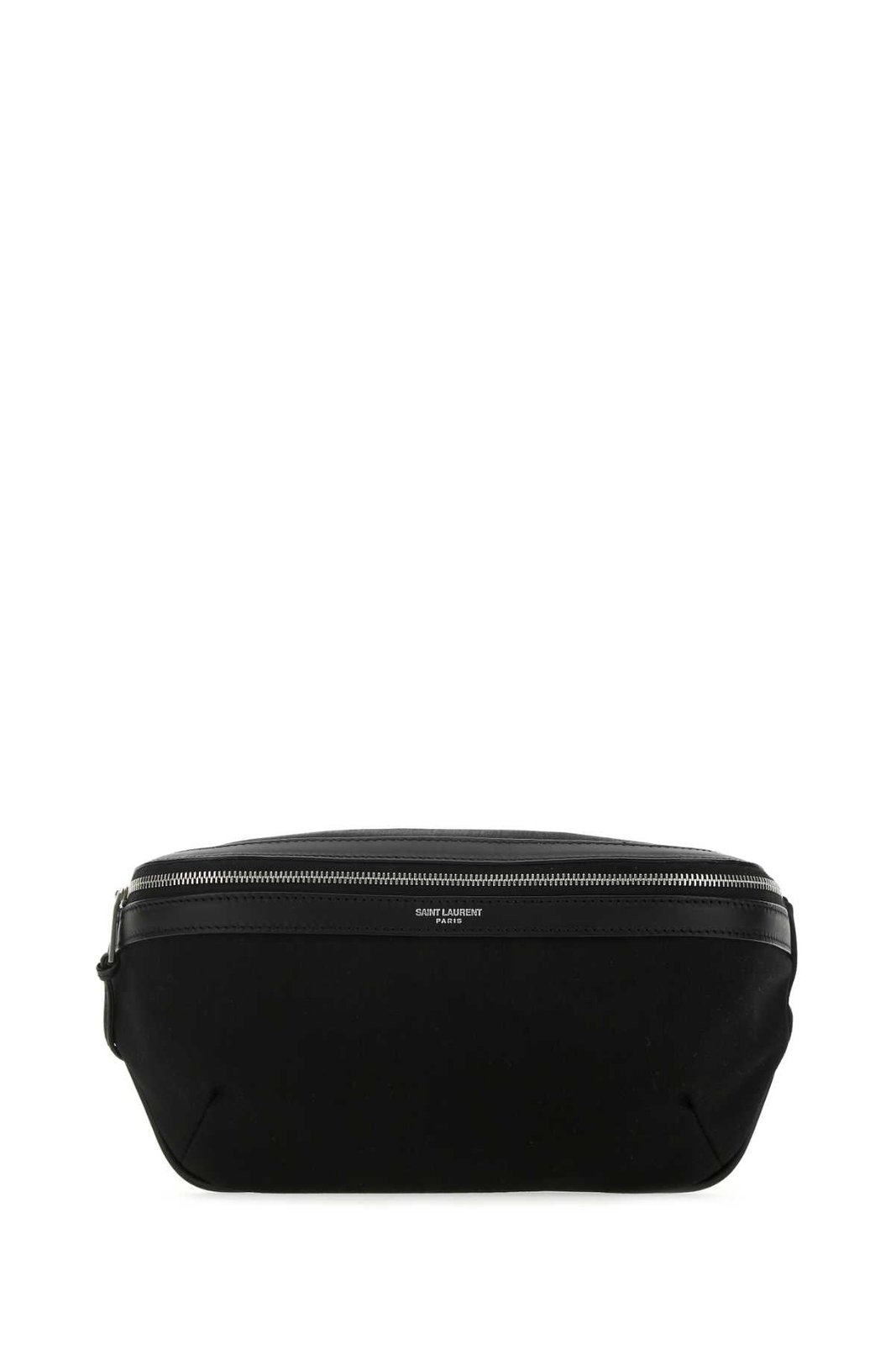 Saint Laurent Logo Detailed Zip-Up Belt Bag