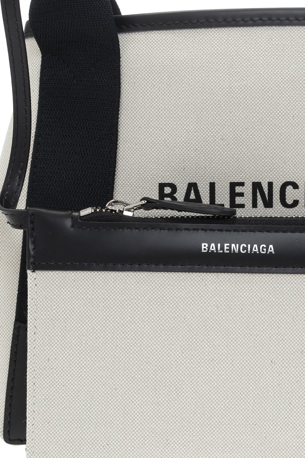 Balenciaga Navy Cabas XS Tote Bag