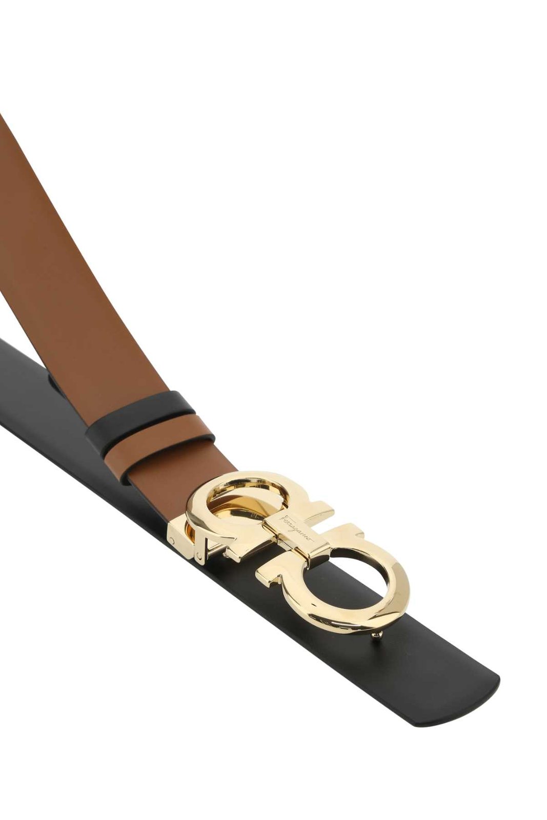 Ferragamo Gancini Buckle Reversible Belt