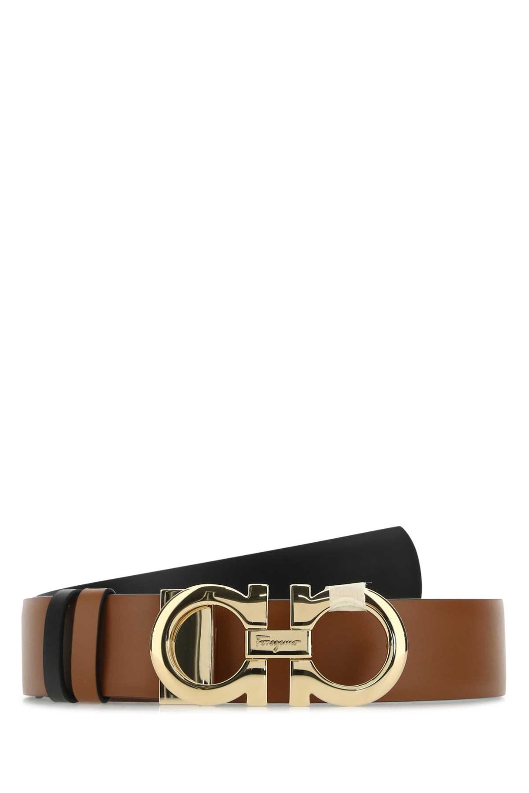 Ferragamo Gancini Buckle Reversible Belt
