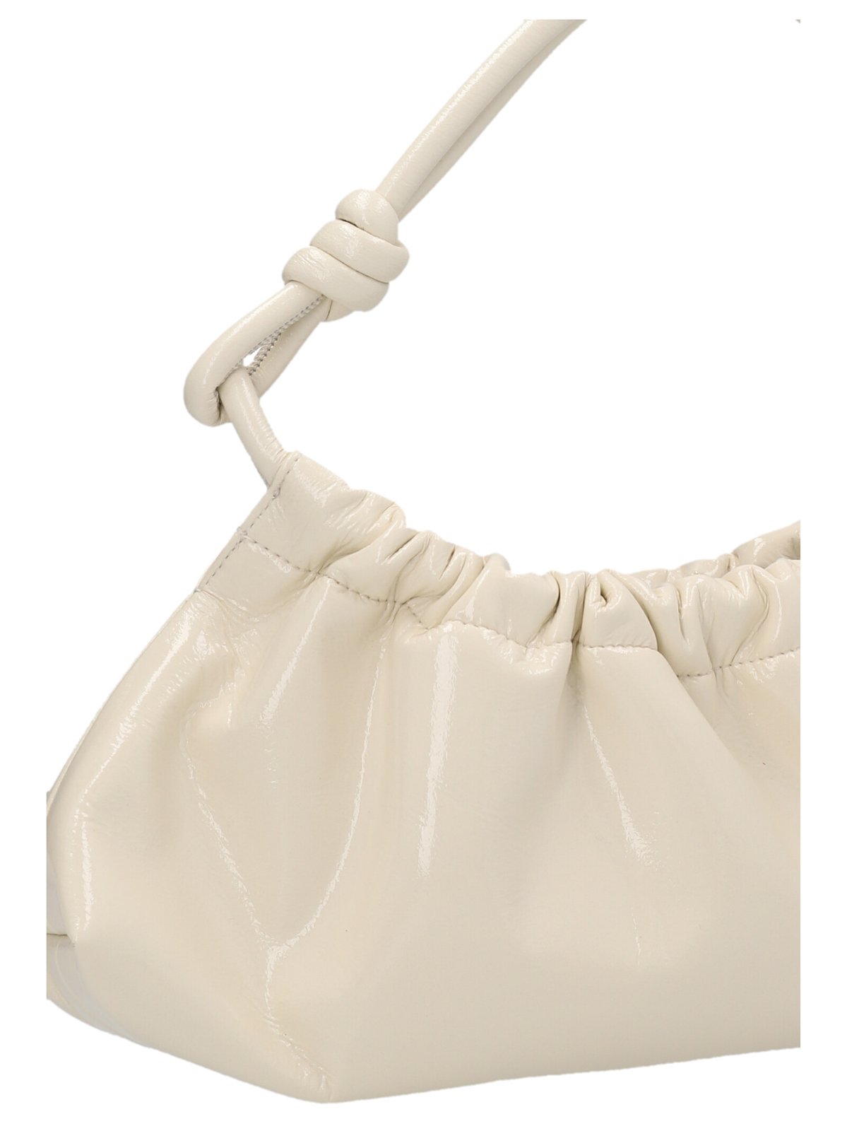 Nanushka Valerie Ruched-Detail Shoulder Bag 5 Nanushka Valerie Ruched-Detail Shoulder Bag