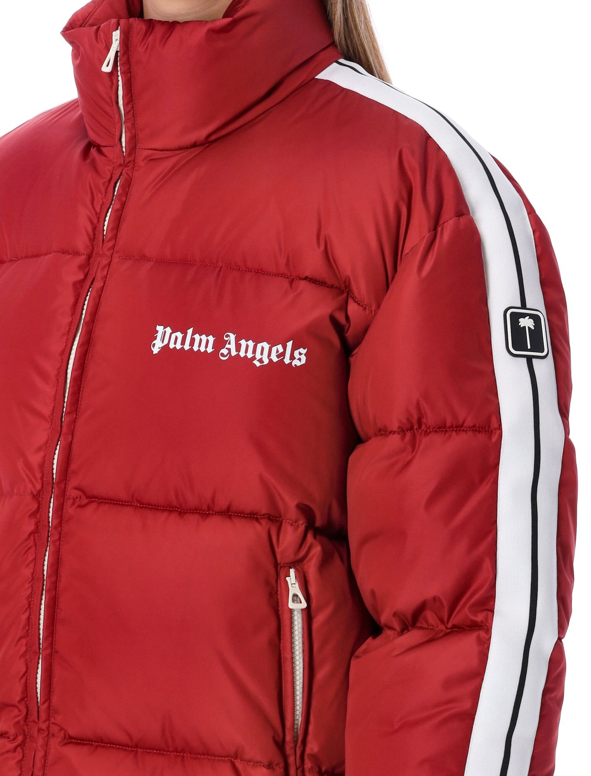 Palm Angels Logo-Printed Track Down Jacket