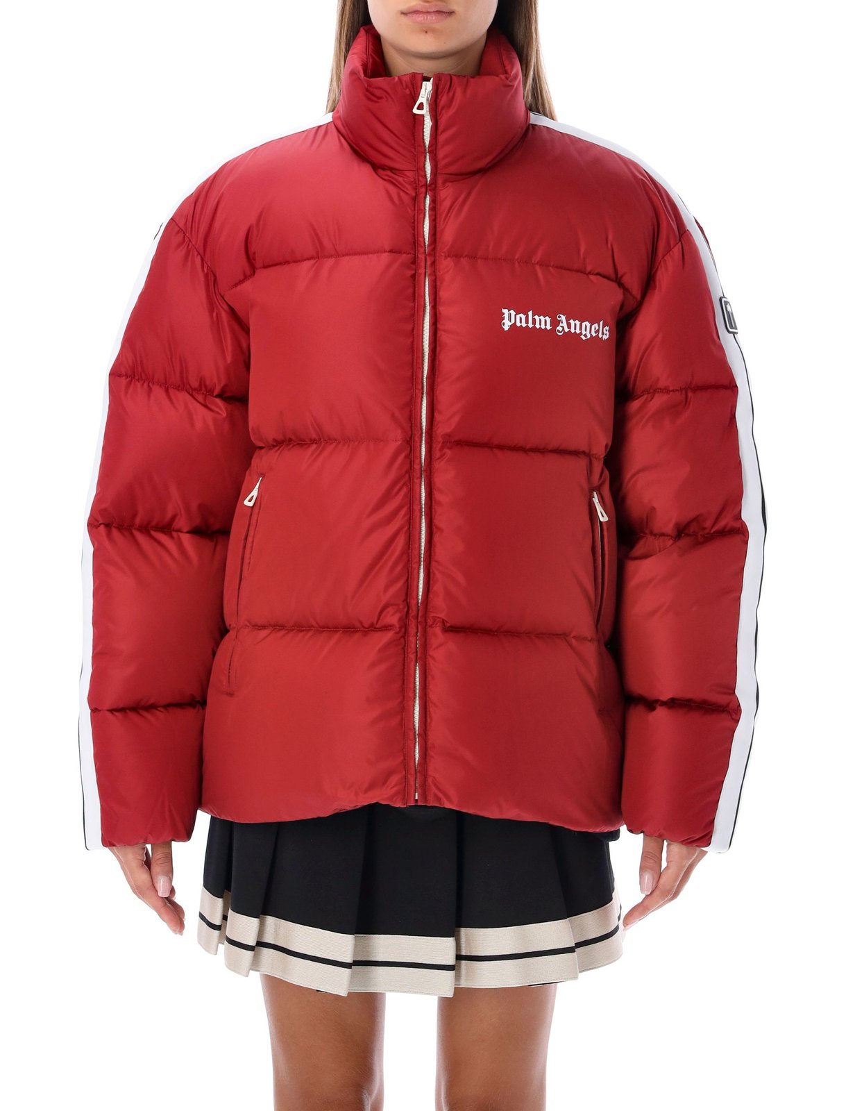 Palm Angels Logo-Printed Track Down Jacket