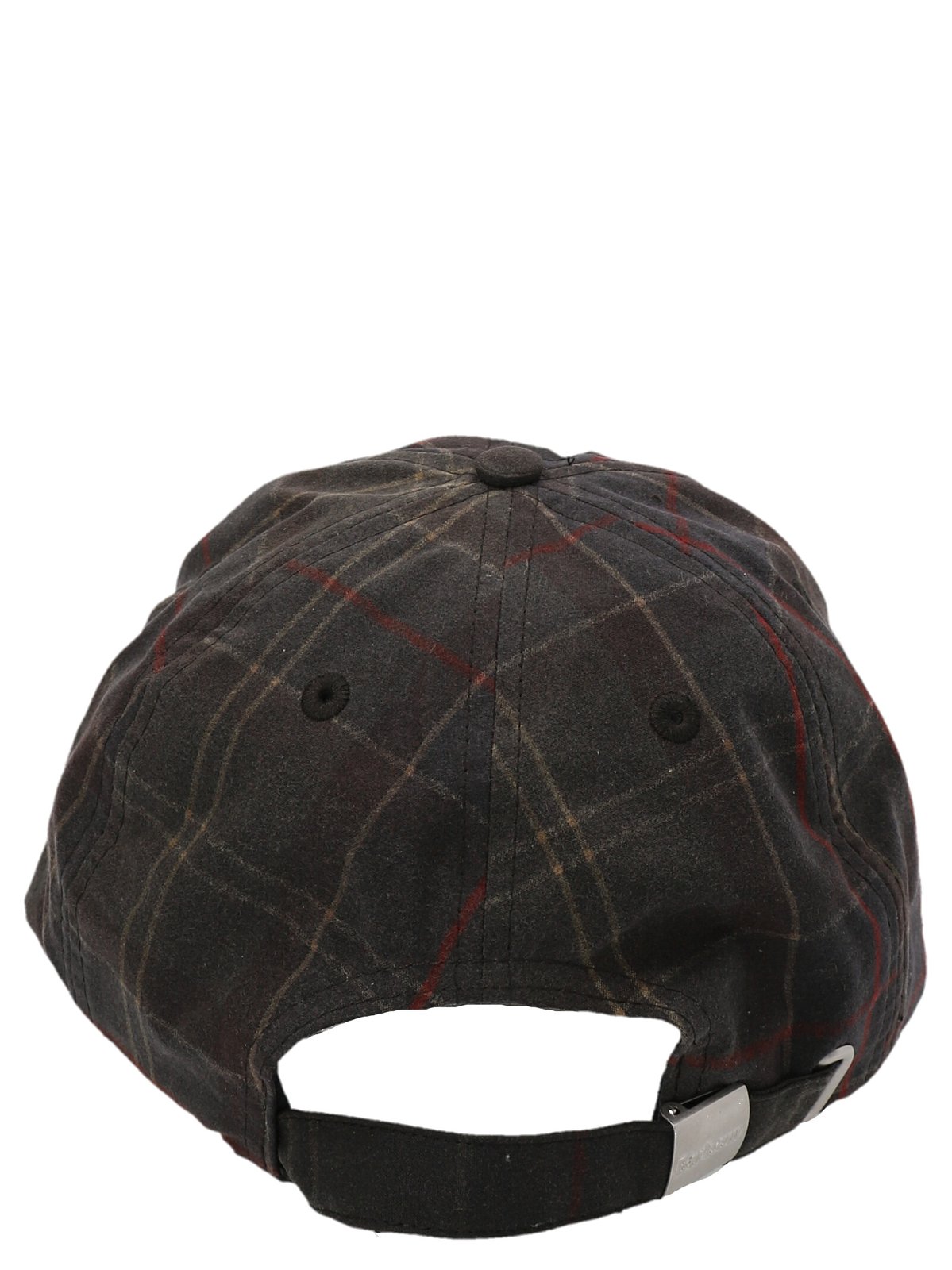 Barbour Checkered Logo Patch Baseball Cap