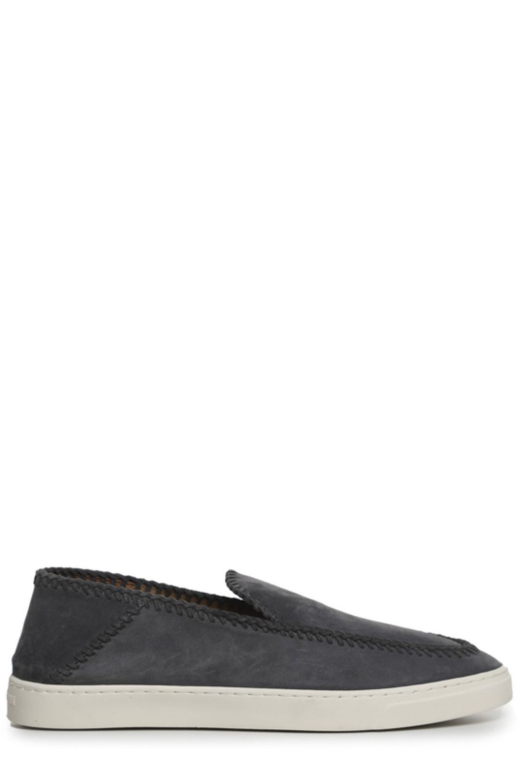 Giorgio Armani Slip-On Round Toe Sneakers