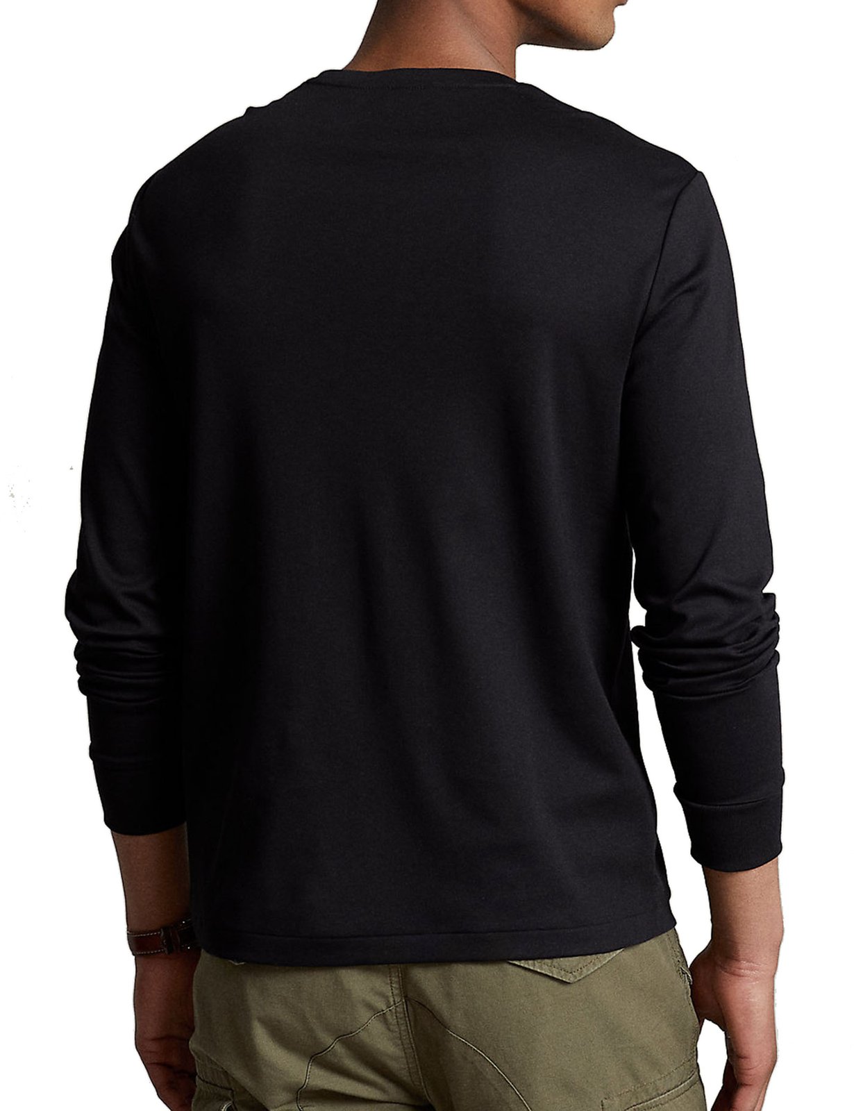 Polo Ralph Lauren Logo Embroidered Long-Sleeved Top 1 Polo Ralph Lauren Logo Embroidered Long-Sleeved Top