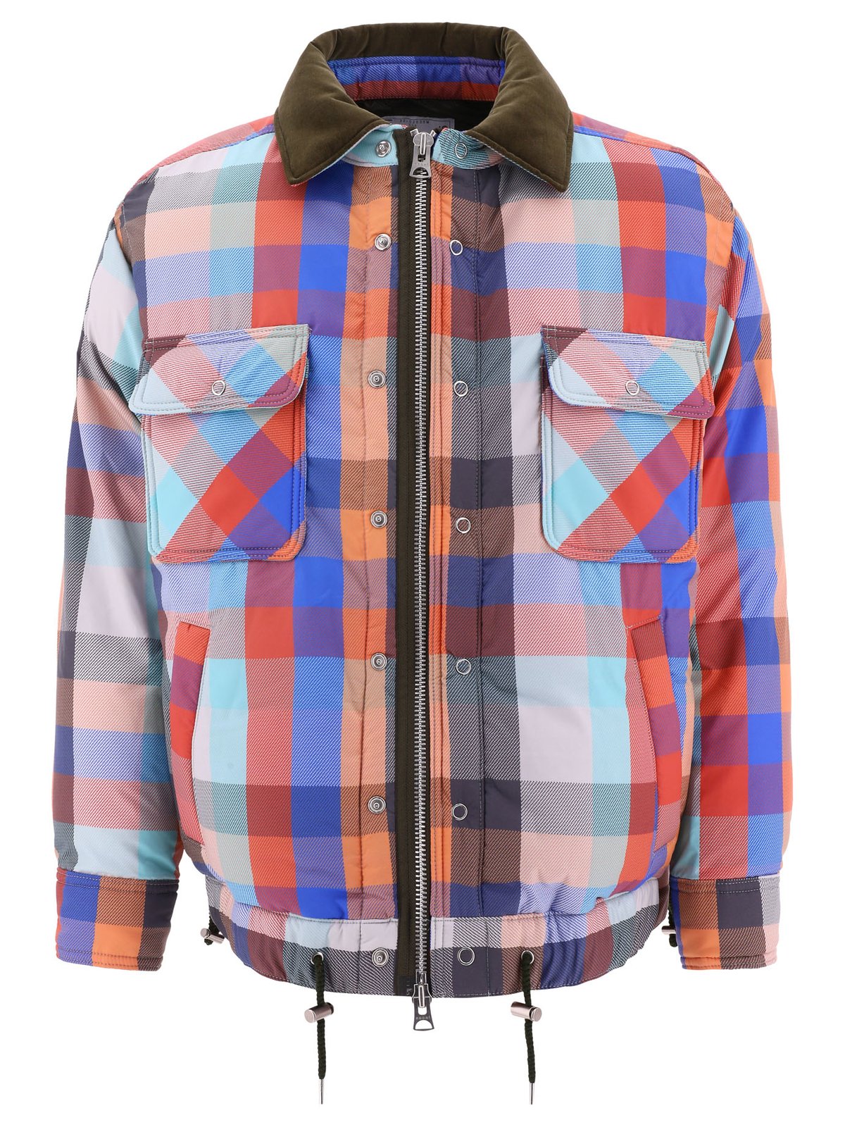 Sacai Tartan Down Jacket