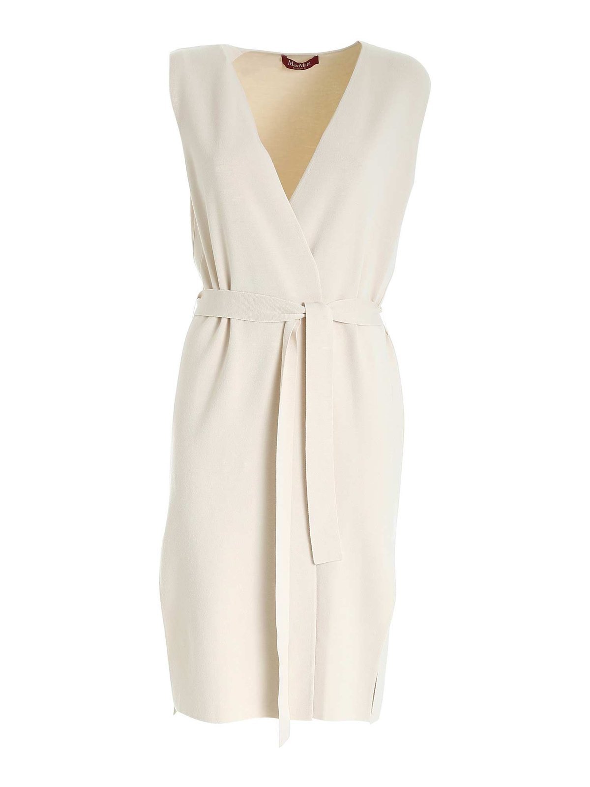 Max Mara Studio Belted Knit Gilet