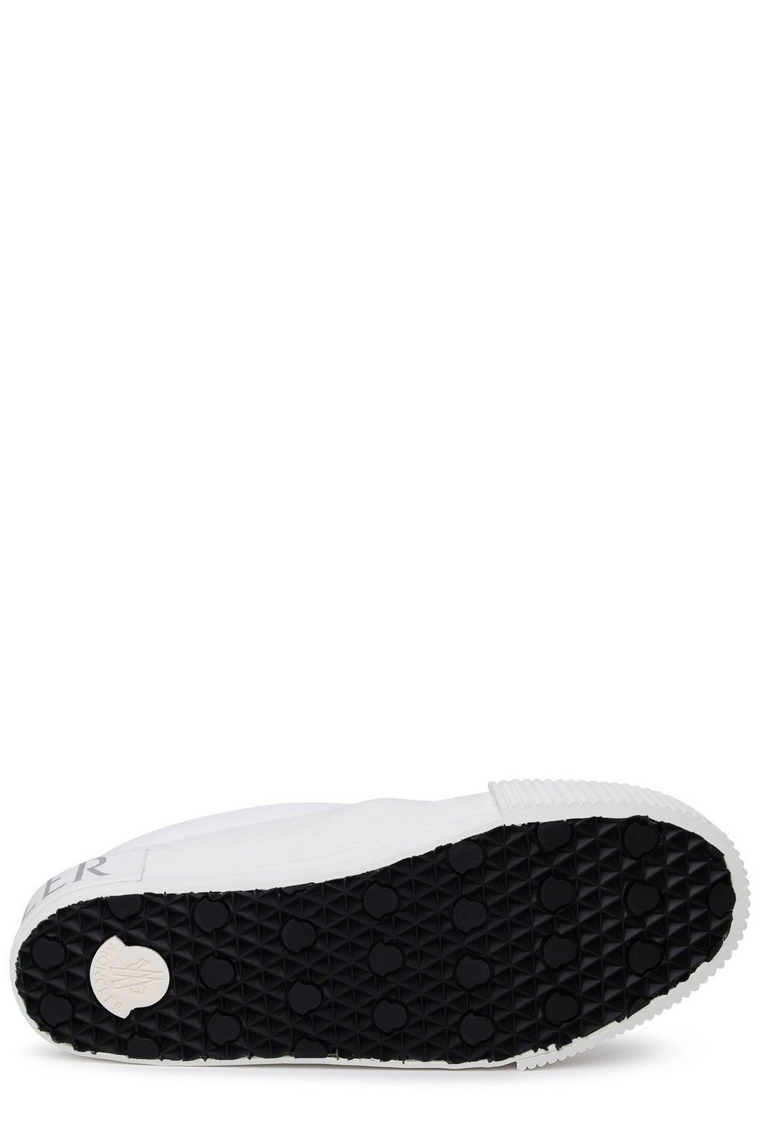 Moncler Round Toe Logo Trim Sneakers