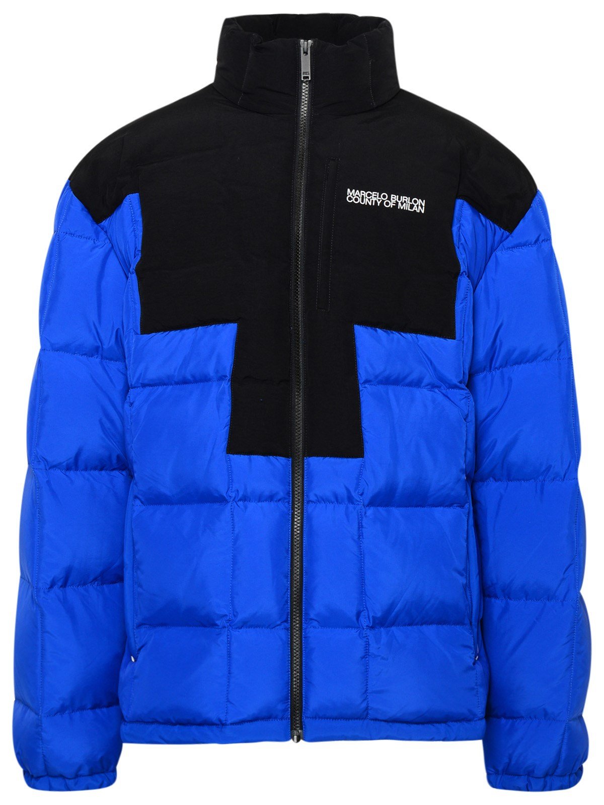 Marcelo Burlon County Of Milan Panelled Padded Jacket