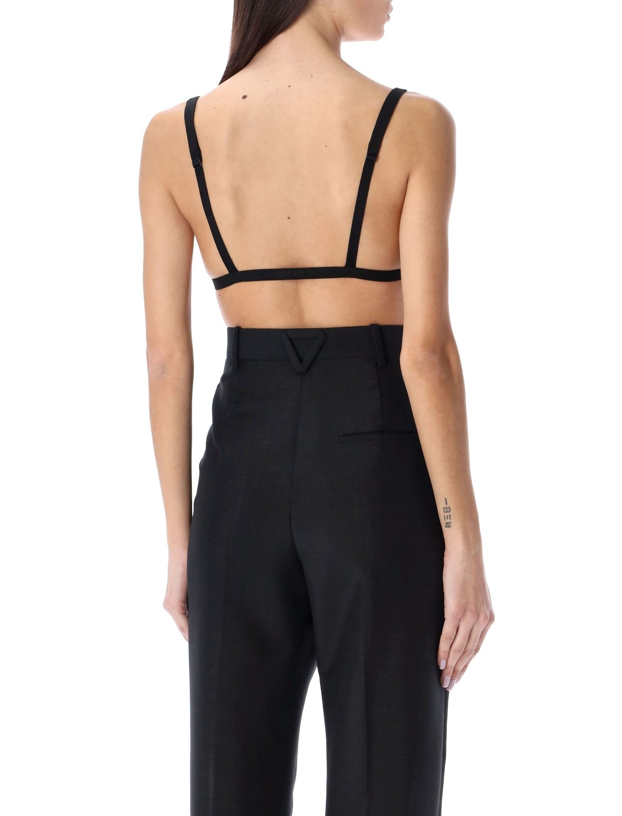 Givenchy 4G Buckle Knitted Bra