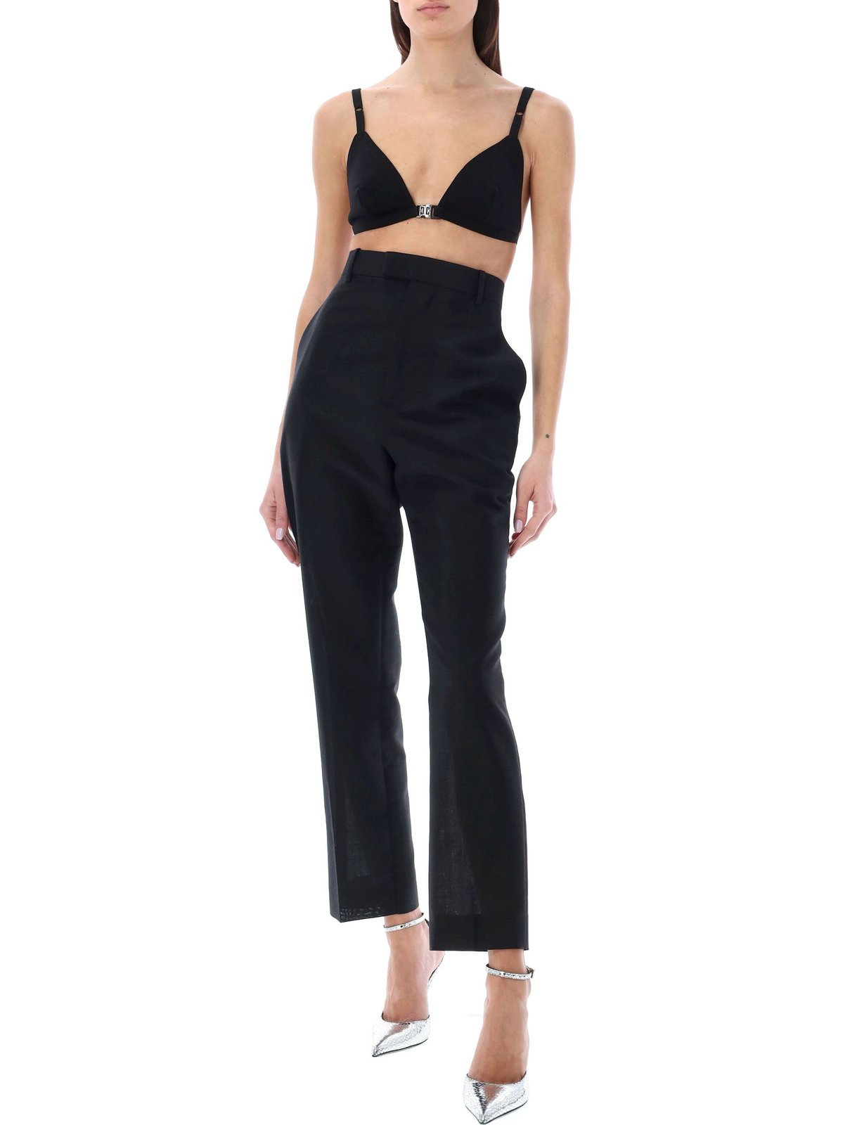 Givenchy 4G Buckle Knitted Bra