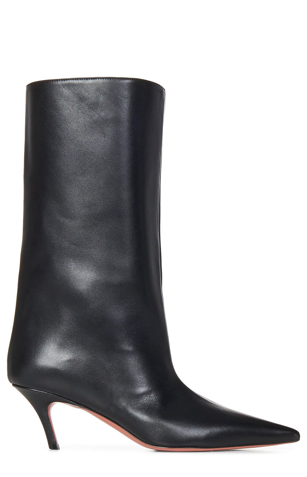 Amina Muaddi Fiona Pointed Toe Boots
