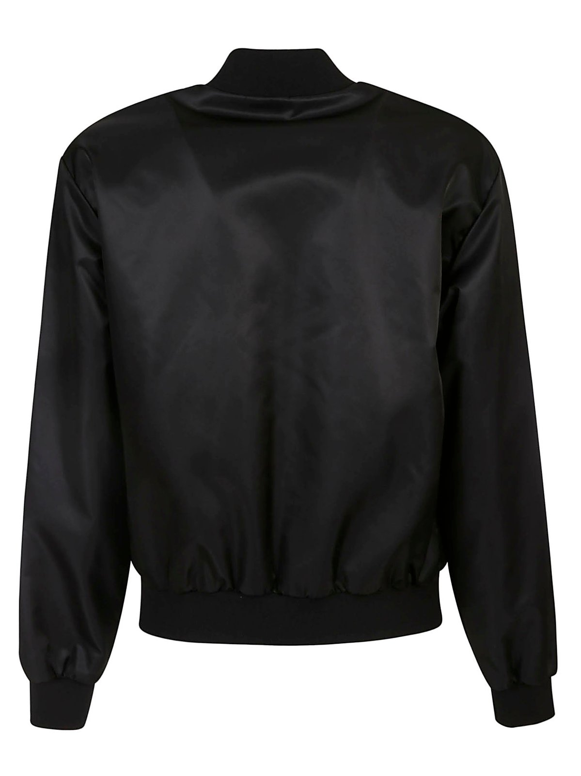 Dolce & Gabbana Logo Patch Bomber Jacket