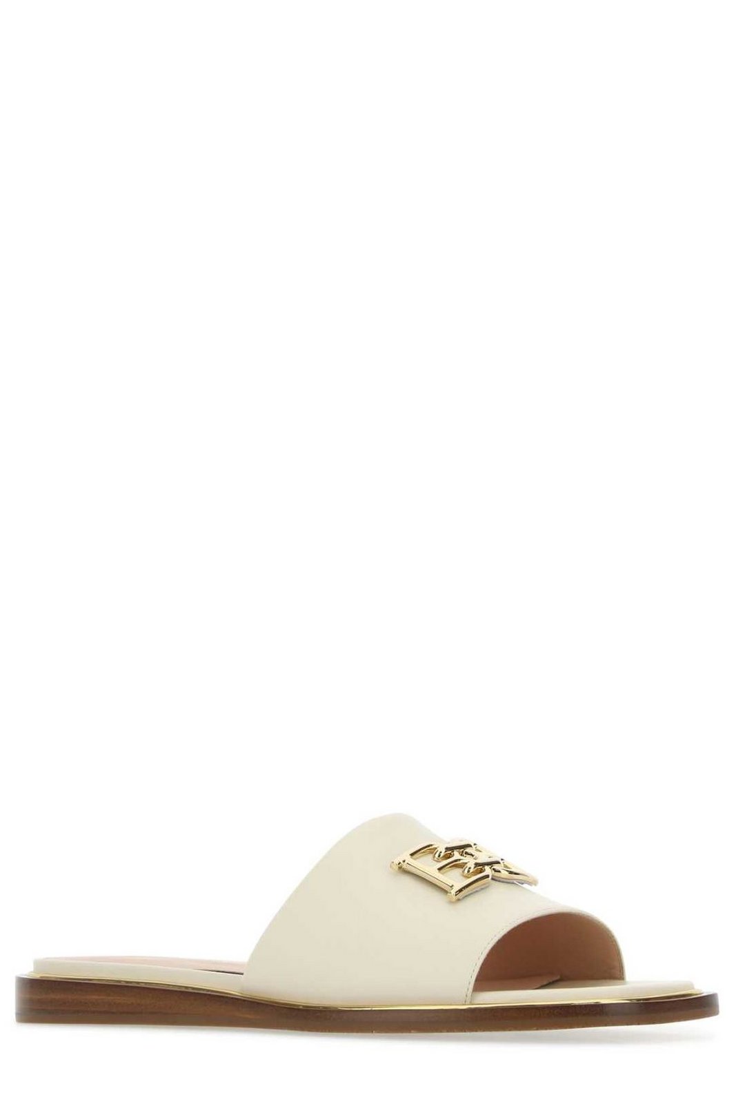 Bally Eloise Logo Plaque Slip-On Slides