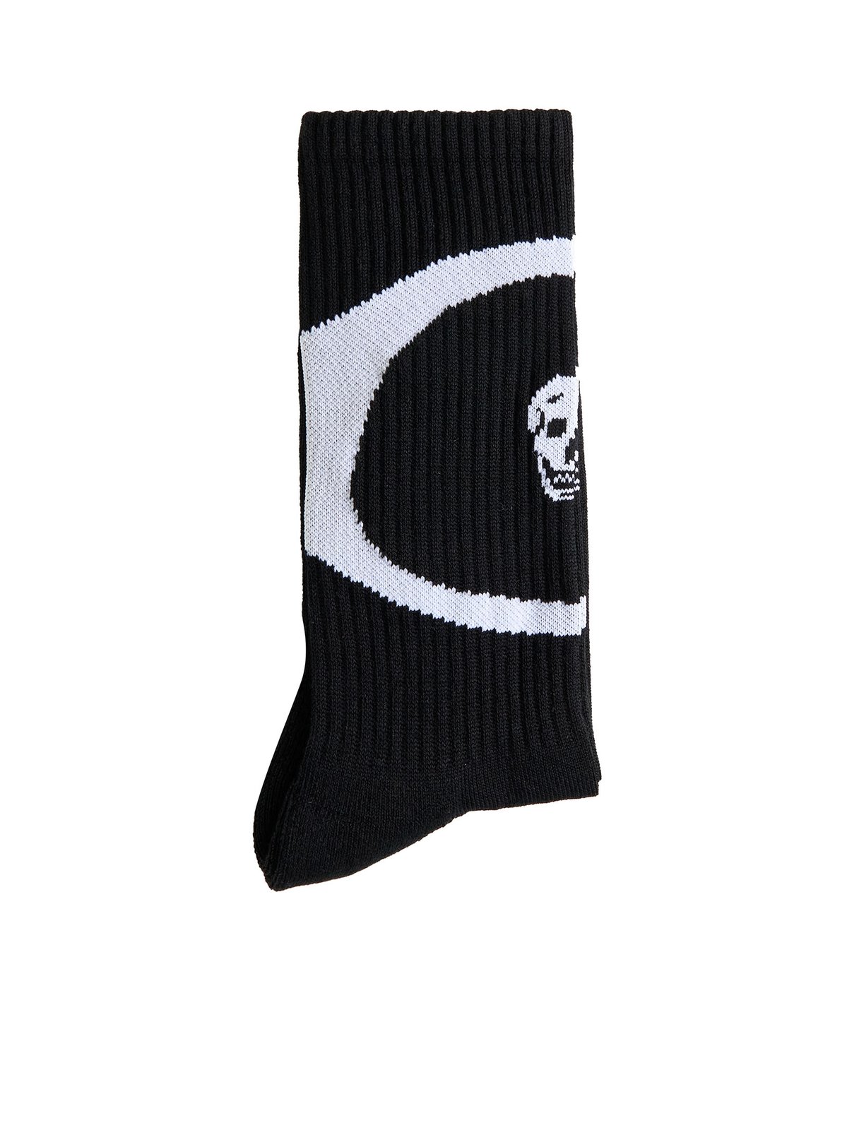 Alexander McQueen Logo Intarsia Socks