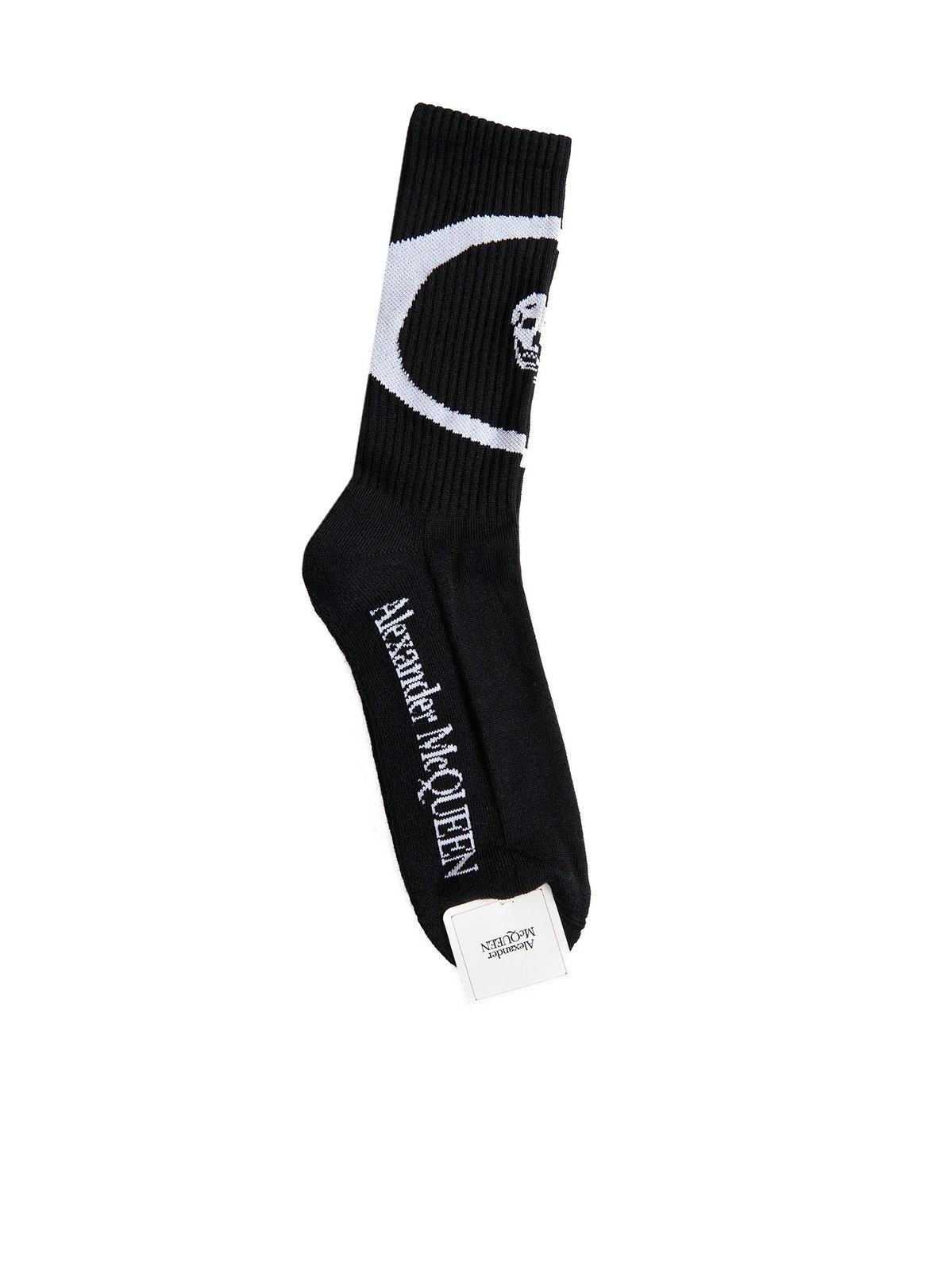 Alexander McQueen Logo Intarsia Socks