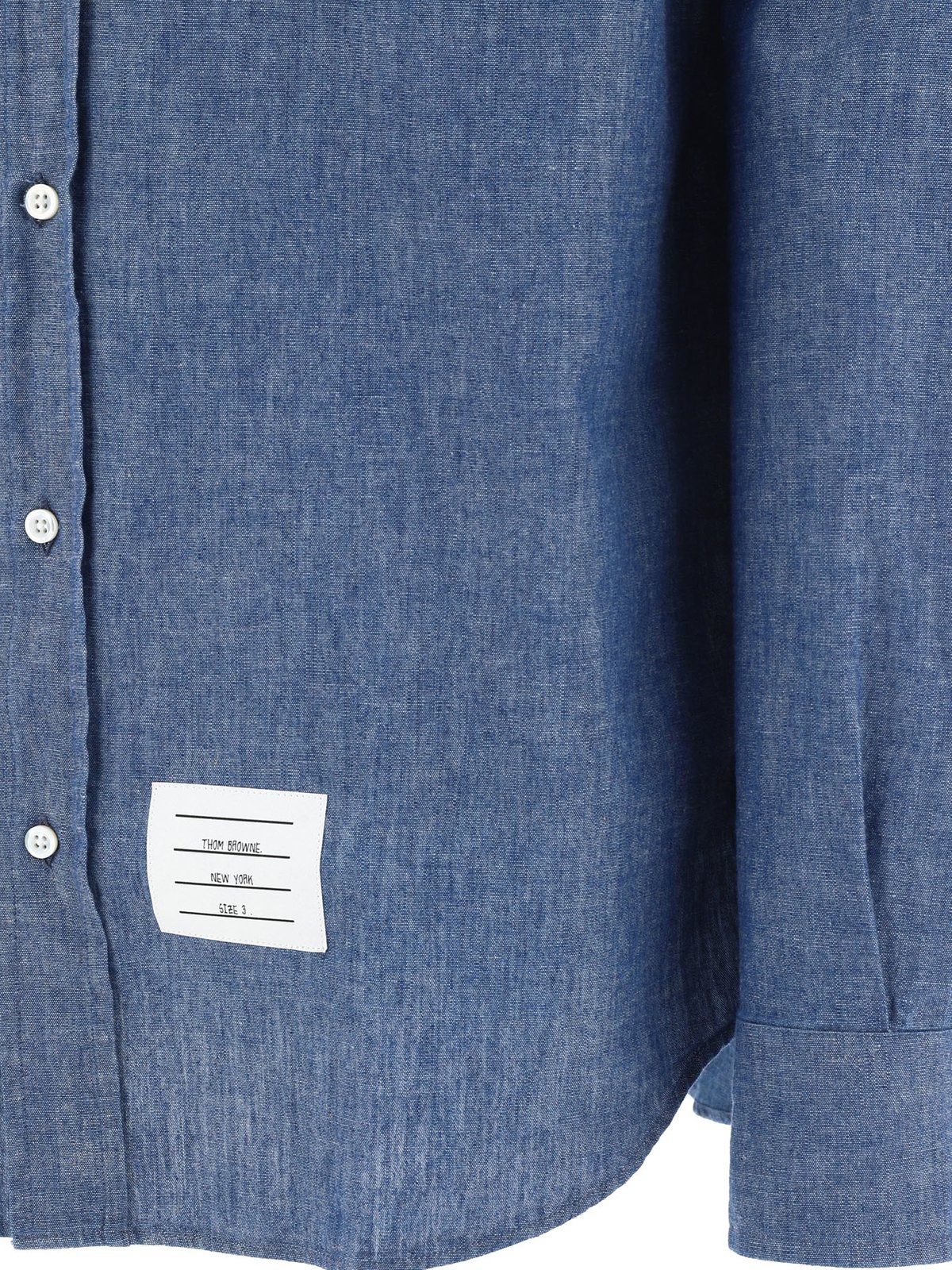 Thom Browne 4-Bar Long Sleeved Shirt