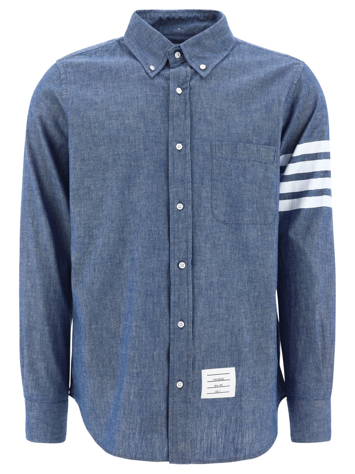 Thom Browne 4-Bar Long Sleeved Shirt