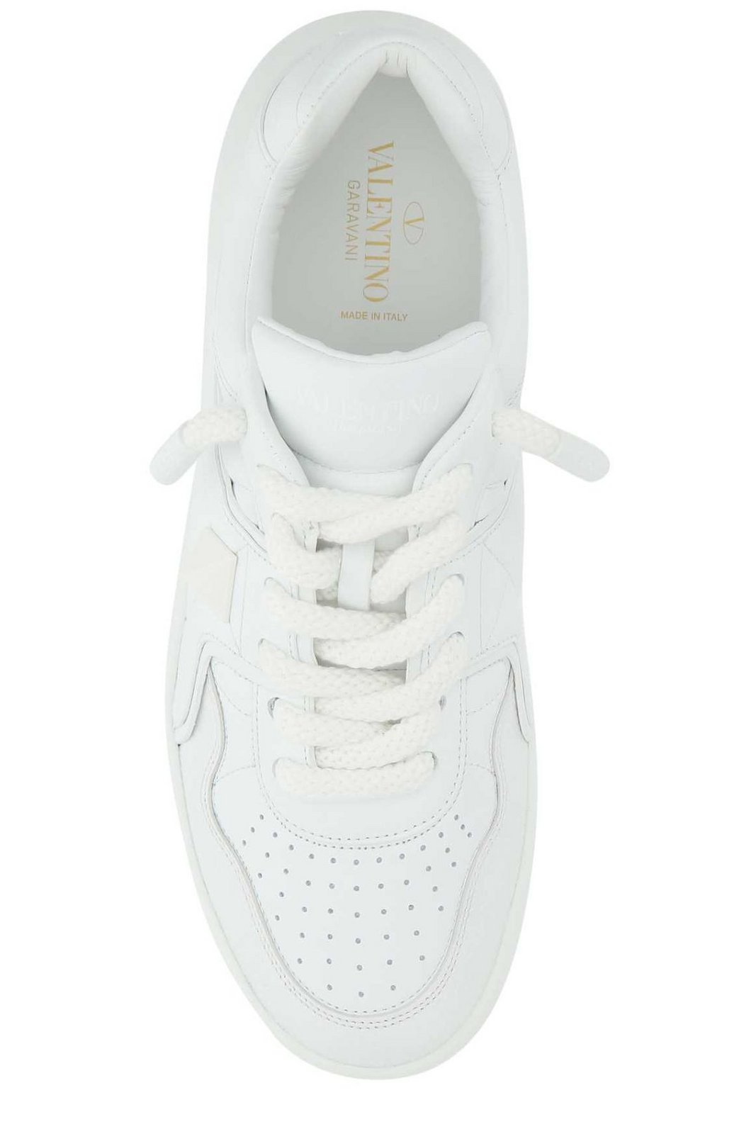 Valentino Garavani One Stud Lace-Up Sneakers 1 Valentino Garavani One Stud Lace-Up Sneakers