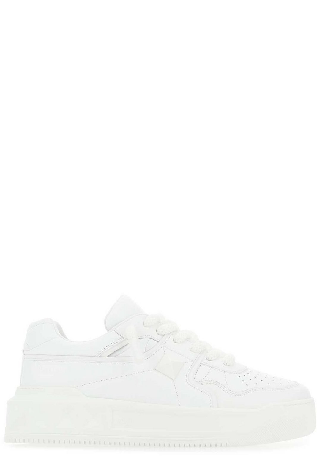 Valentino Garavani One Stud Lace-Up Sneakers 2 Valentino Garavani One Stud Lace-Up Sneakers