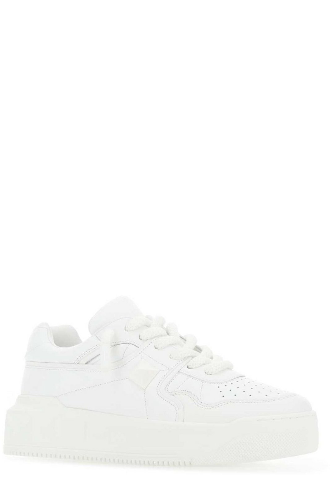 Valentino Garavani One Stud Lace-Up Sneakers 3 Valentino Garavani One Stud Lace-Up Sneakers