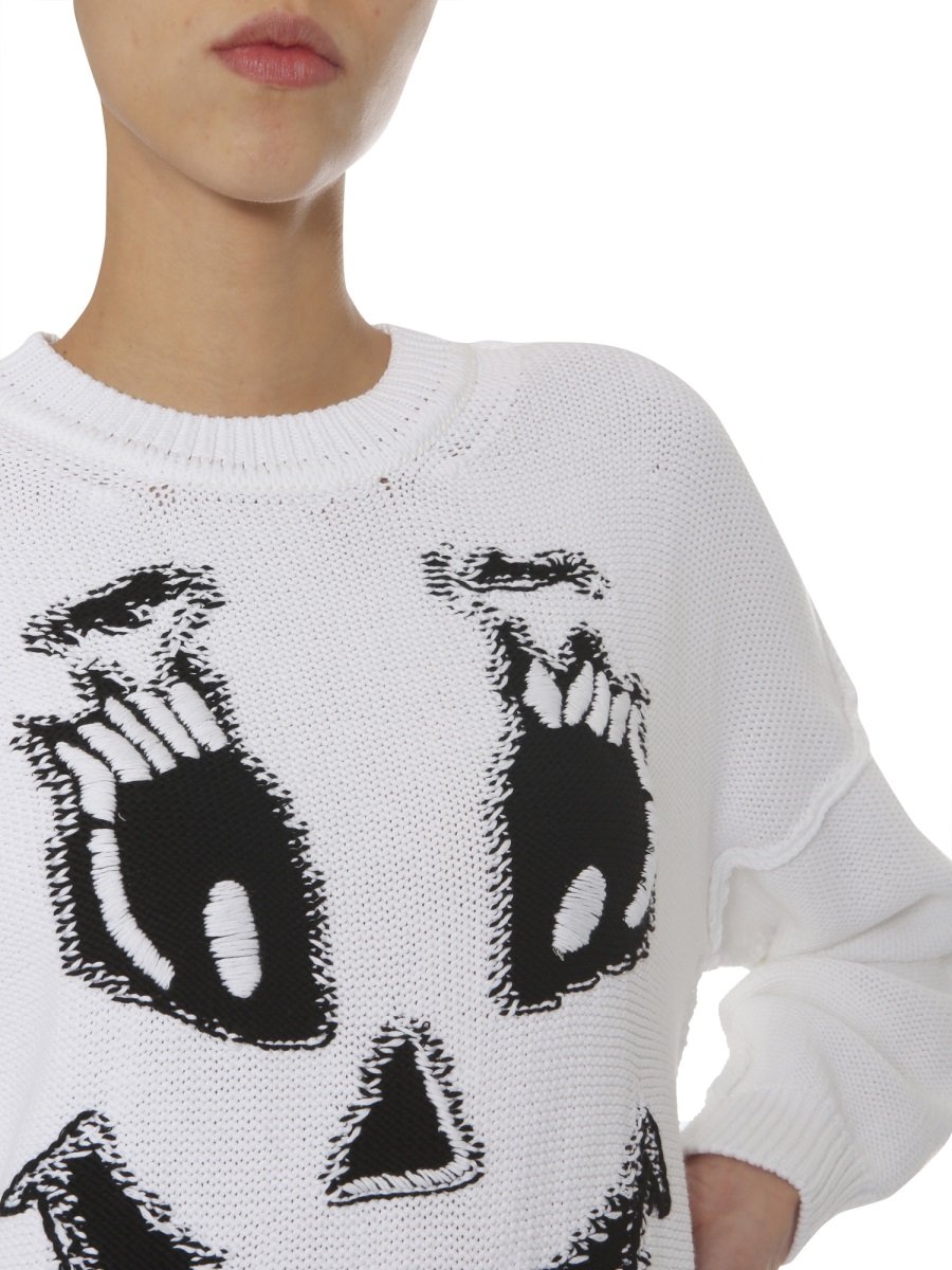 Moschino Pumpkin Face Sweater