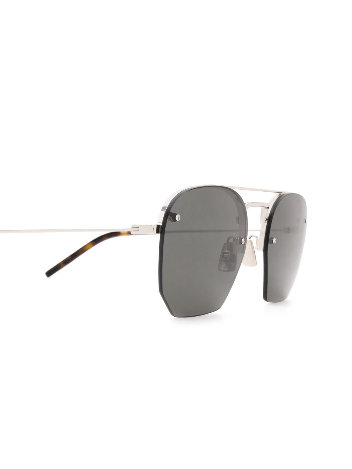 Saint Laurent Eyewear Irregular Frame Sunglasses