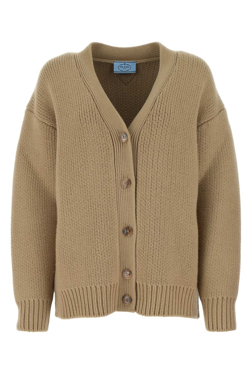 Prada V-Neck Buttoned Cardigan