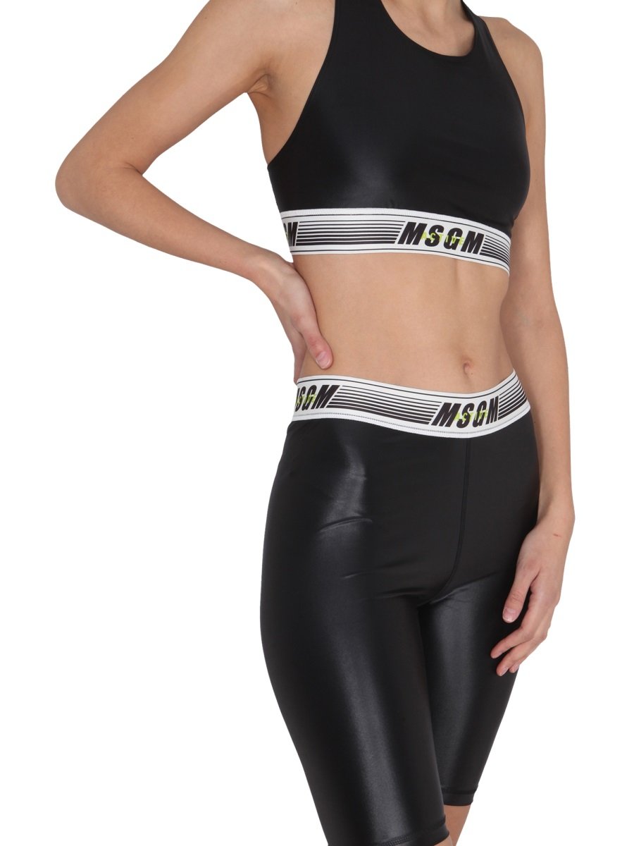MSGM Logo Band Sport Top