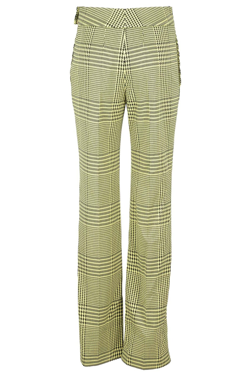 Alexandre Vauthier Checkered Straight-Leg Tailored Pants