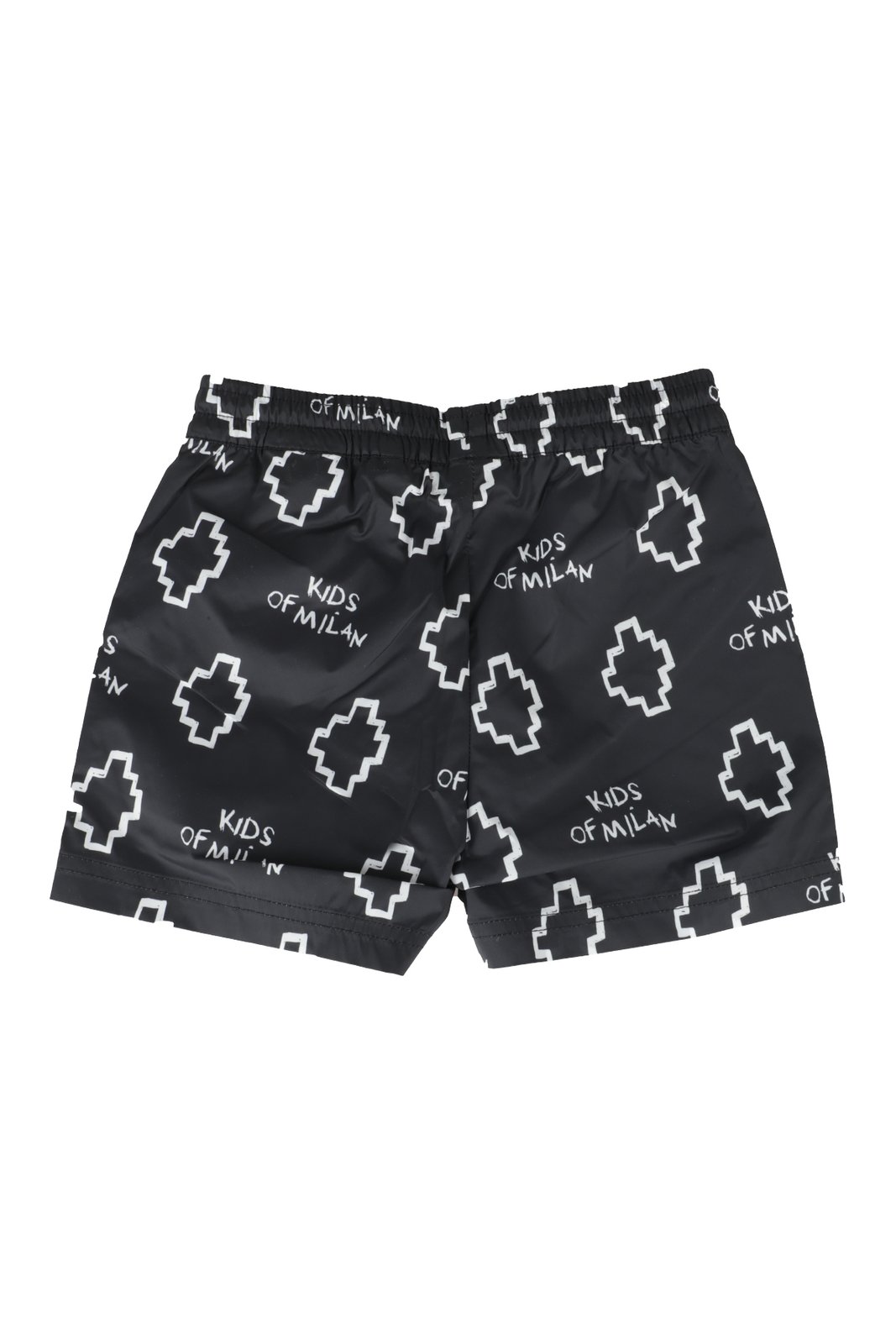 Marcelo Burlon County Of Milan Kids Allover Logo Printed Swim Shorts