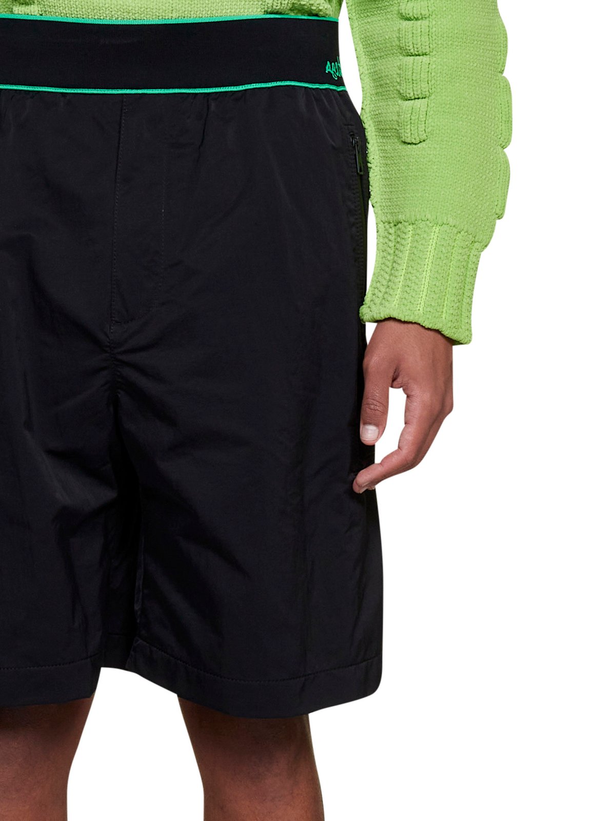 Bottega Veneta Elasticated Waistband Reverse Logo Shorts