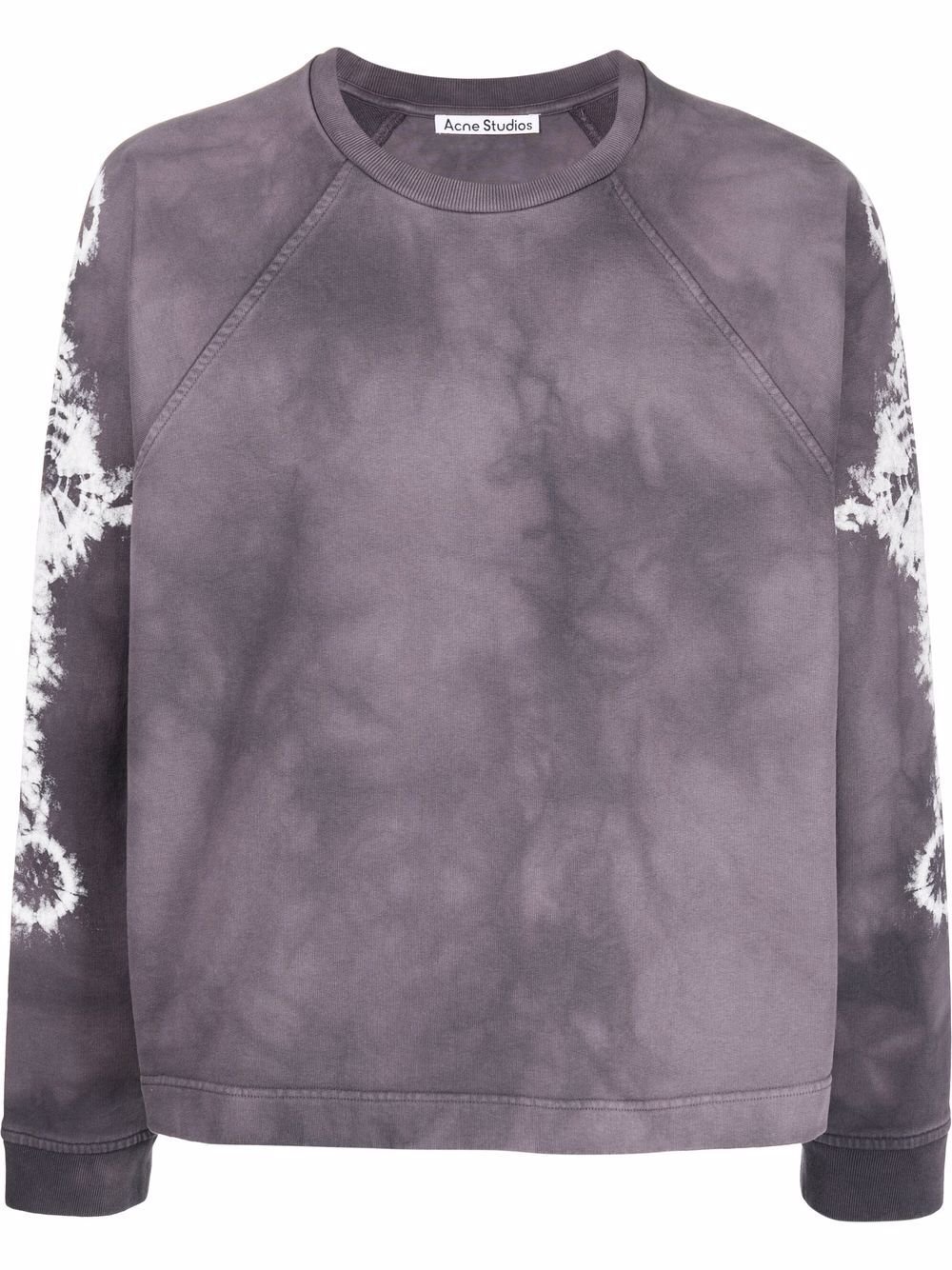 Acne Studios Tie-Dyed Crewneck Sweatshirt